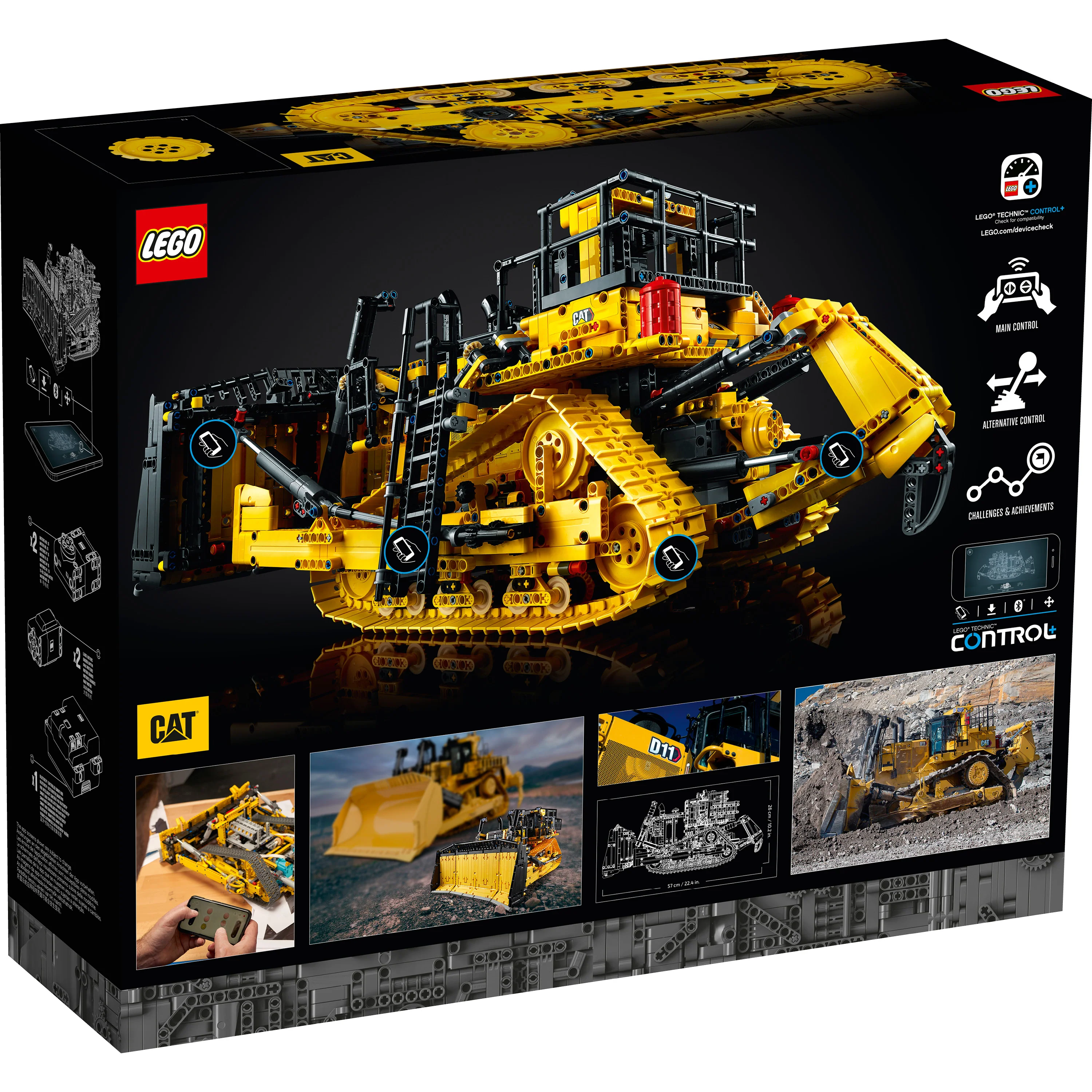 LEGO® Technic™ App-Controlled Cat® D11 Bulldozer - Image 11