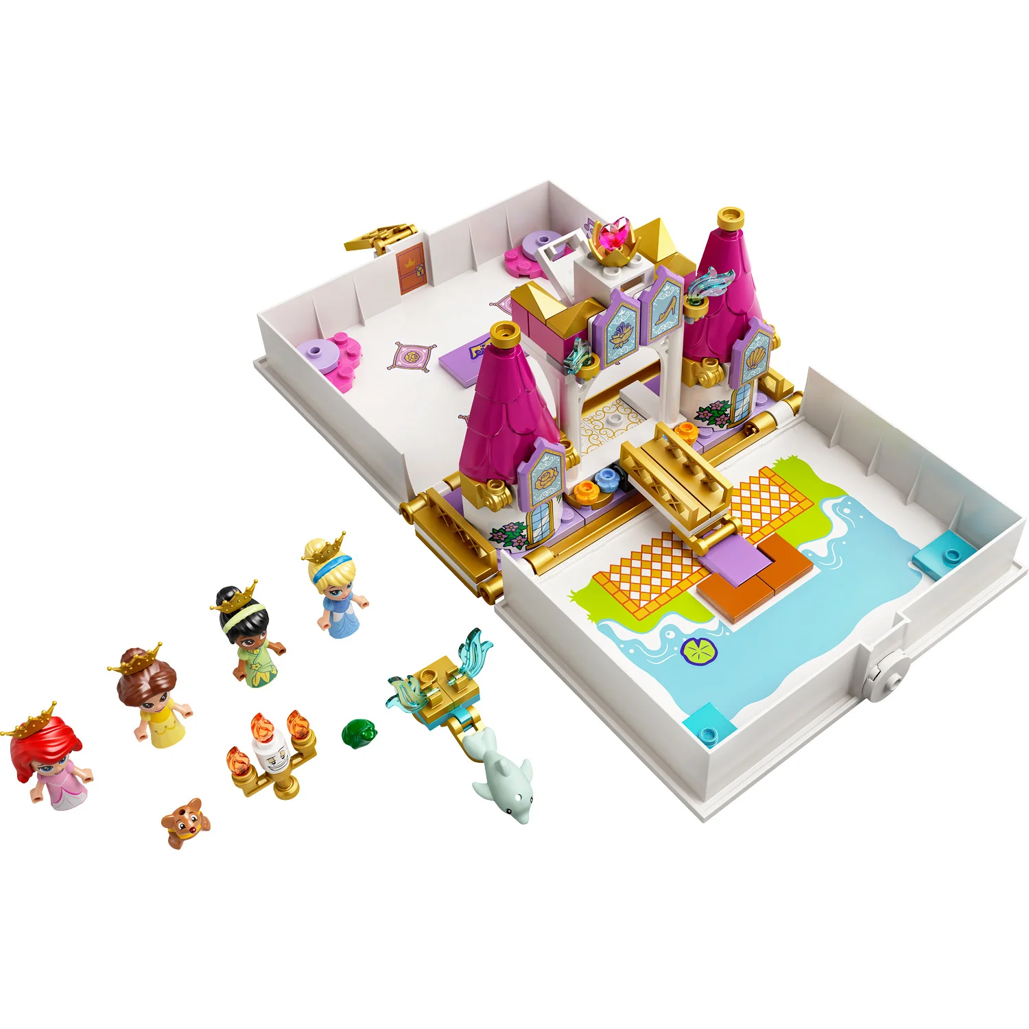 LEGO® Disney™ Ariel, Belle, Cinderella and Tiana’s Storybook Adventures - Image 2