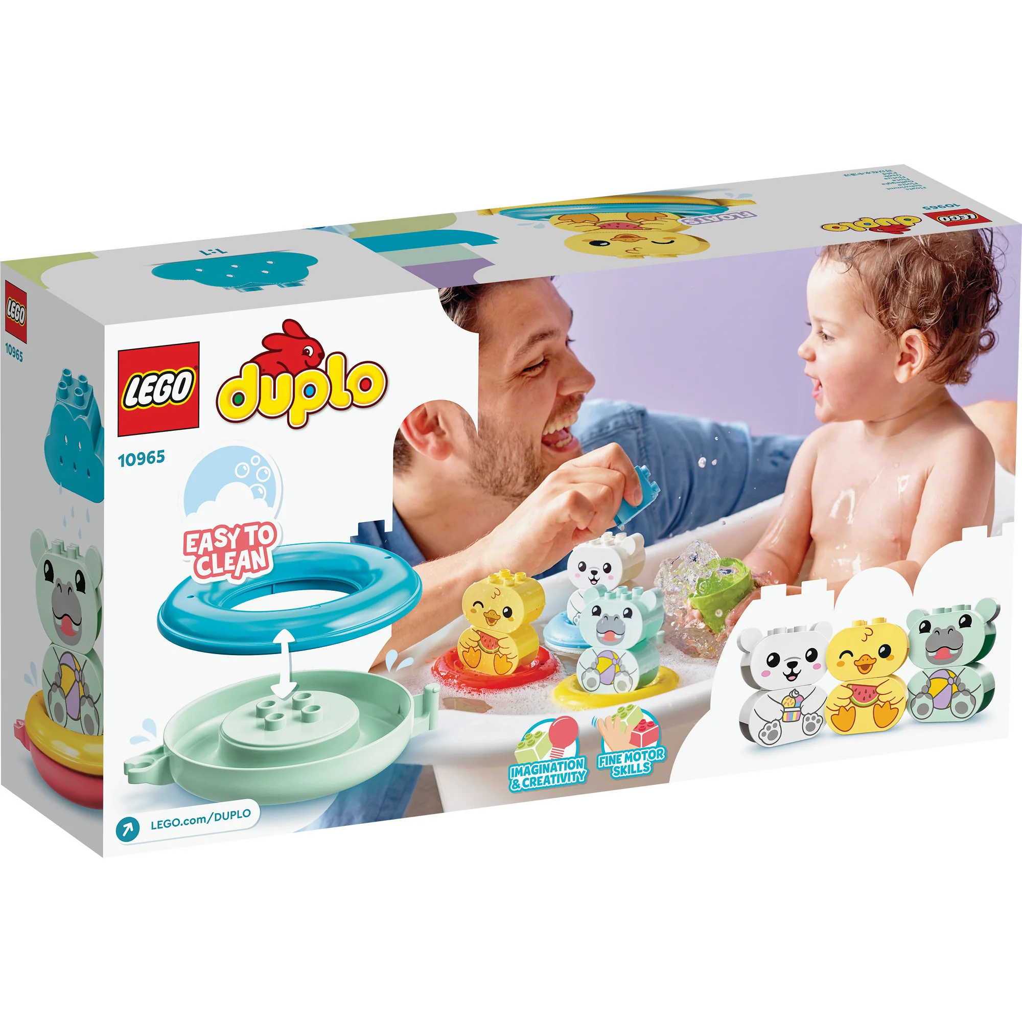 LEGO® DUPLO™ My First Bath Time Fun: Floating Animal Train - Image 10