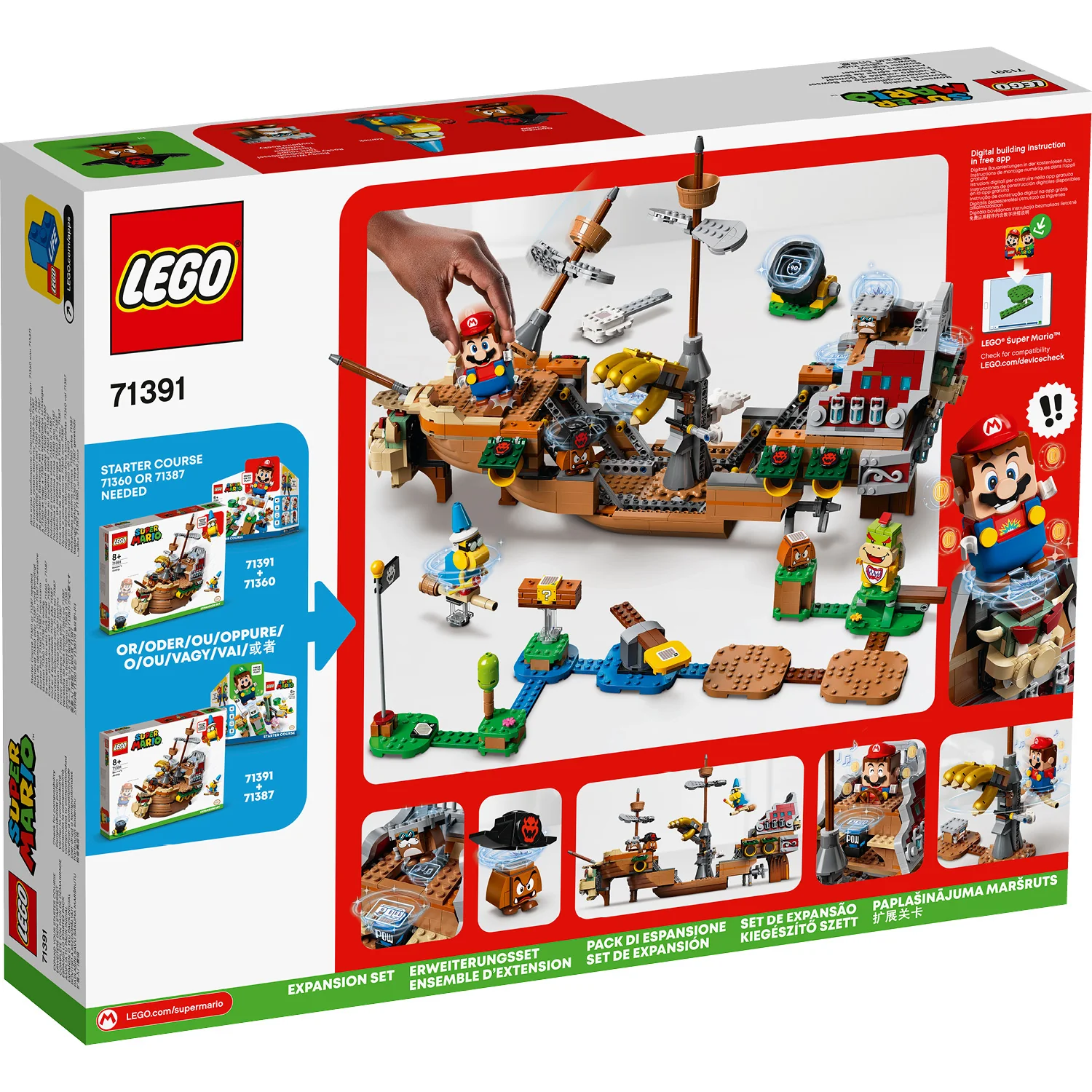 LEGO® Super Mario™ Bowsers Airship Expansion Set - Image 13