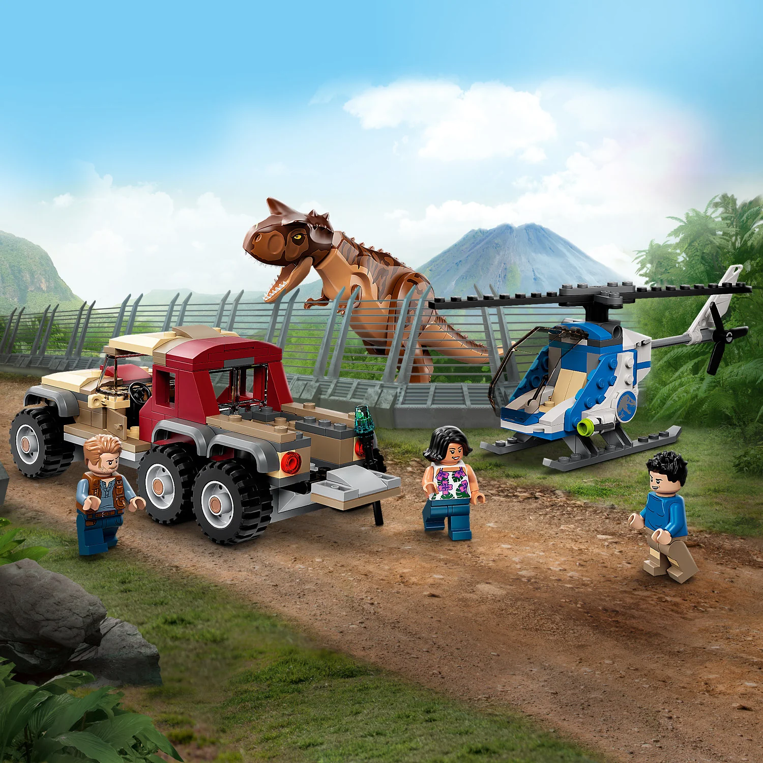 LEGO® Jurassic World Carnotaurus Dinosaur Chase - Image 7