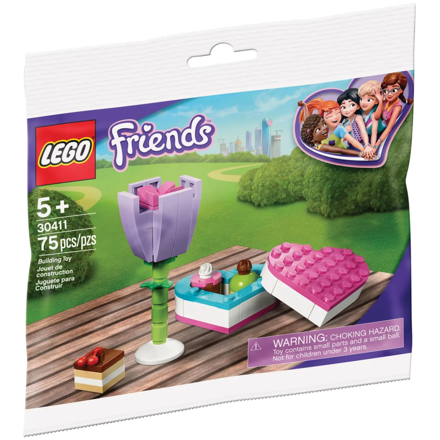LEGO® Friends⢠Chocolate Box & Flower