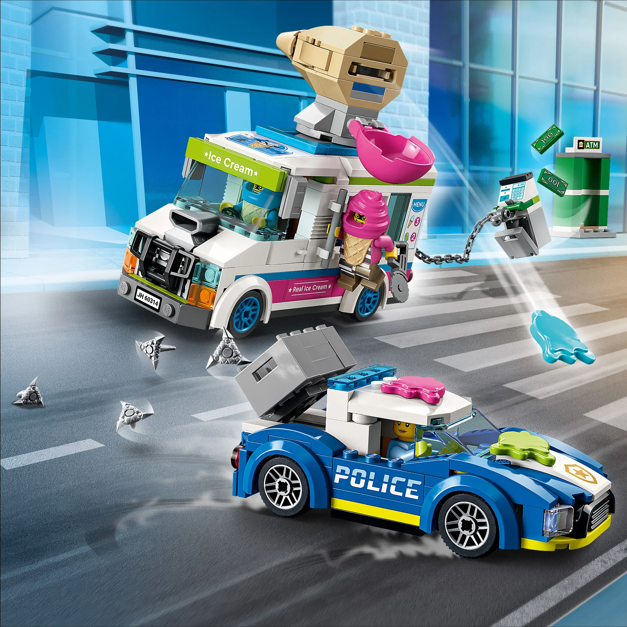 LEGO® City Cream Truck Police Chase - Image 10