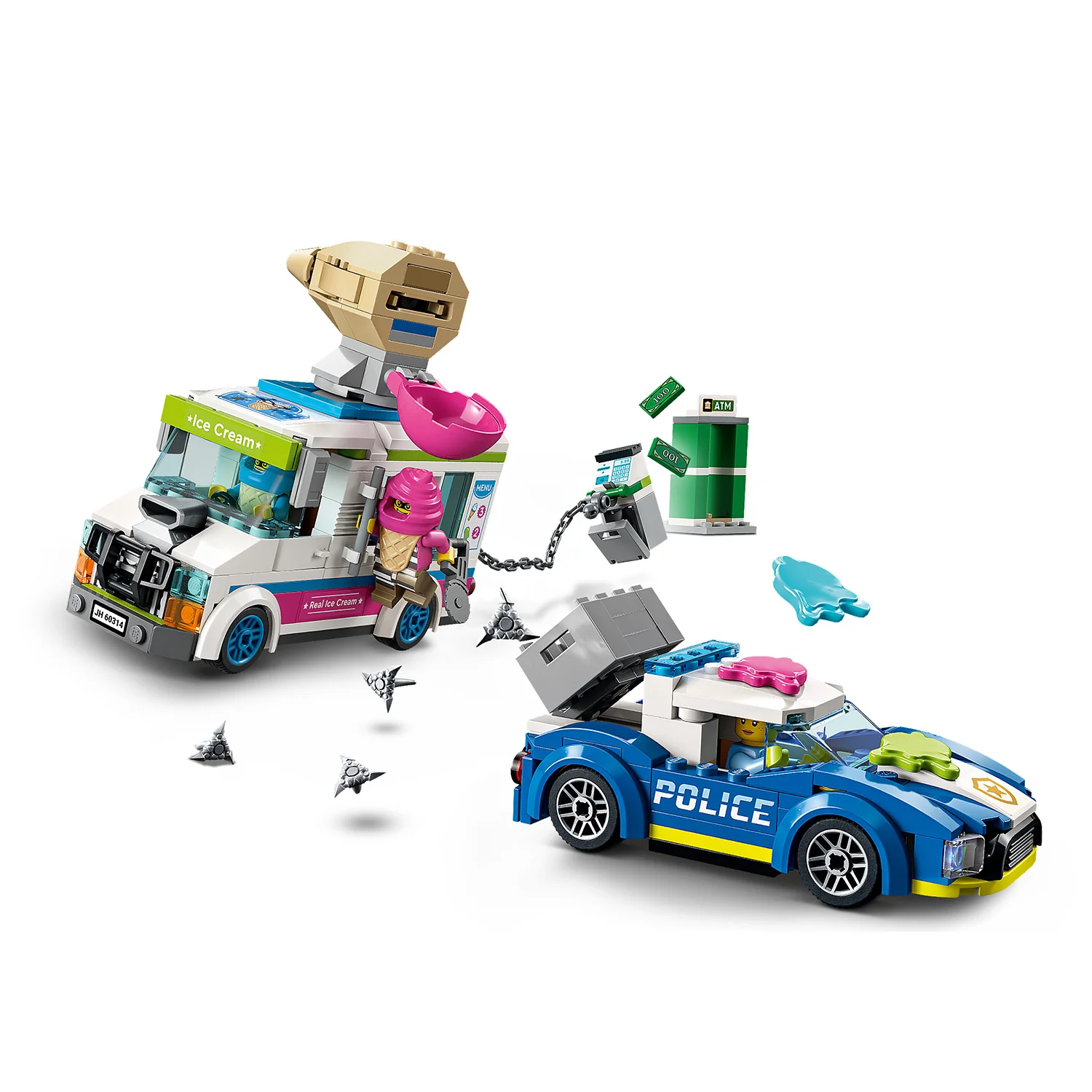LEGO® City Cream Truck Police Chase - Image 9