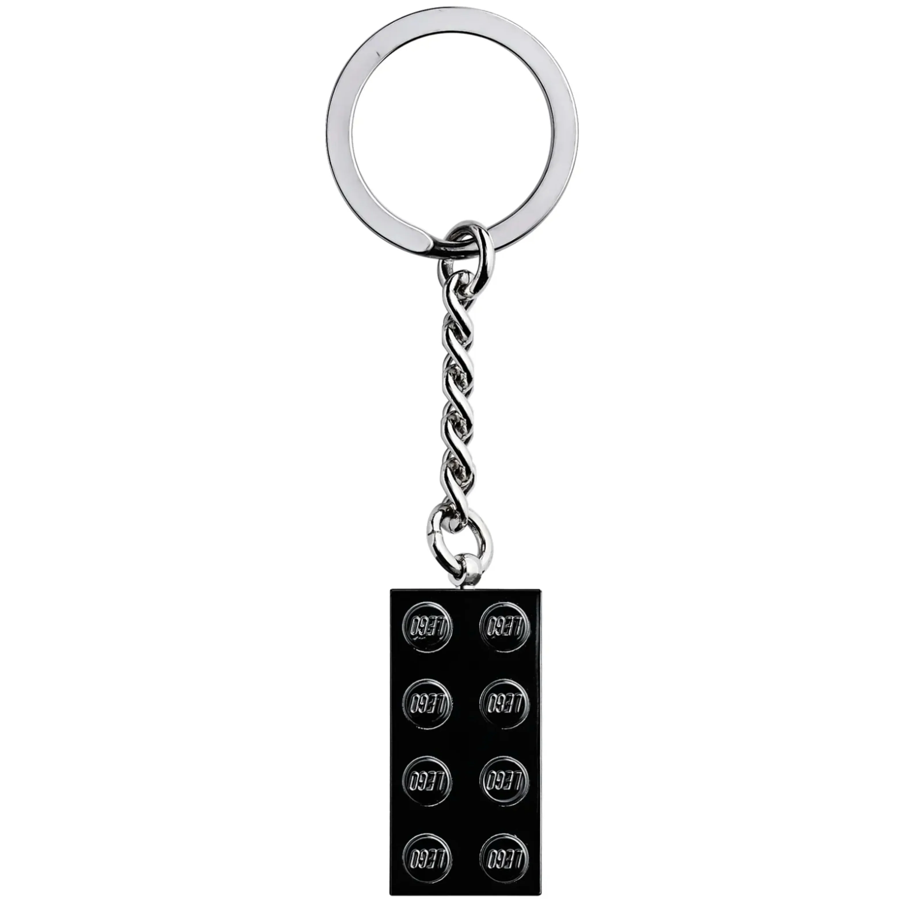 LEGO® Keyring 2x4 Stud – Black - Image 2