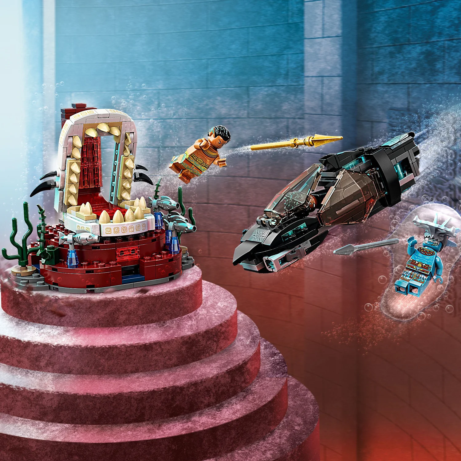LEGO® Marvel King Namor’s Throne Room - Image 12