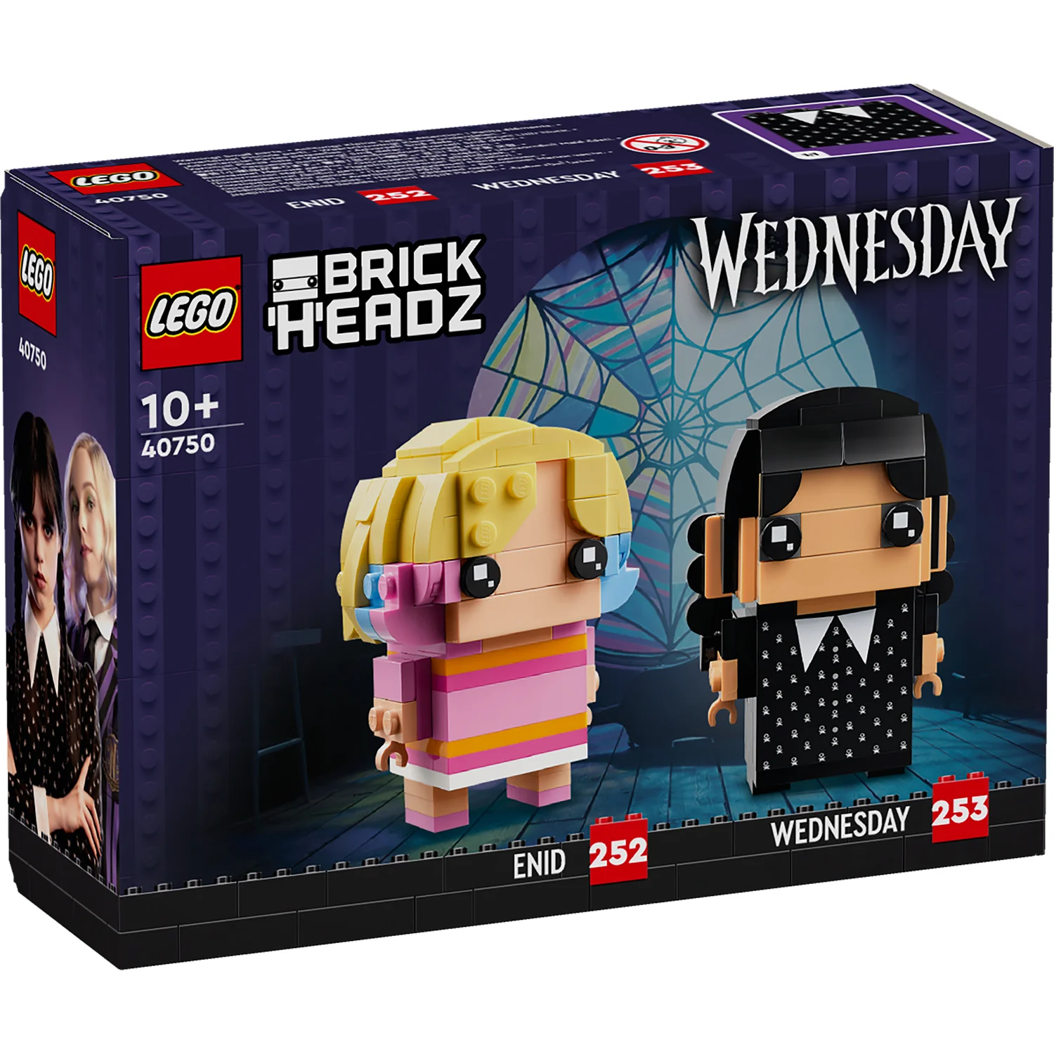 LEGO® BrickHeadz⢠Wednesday & Enid