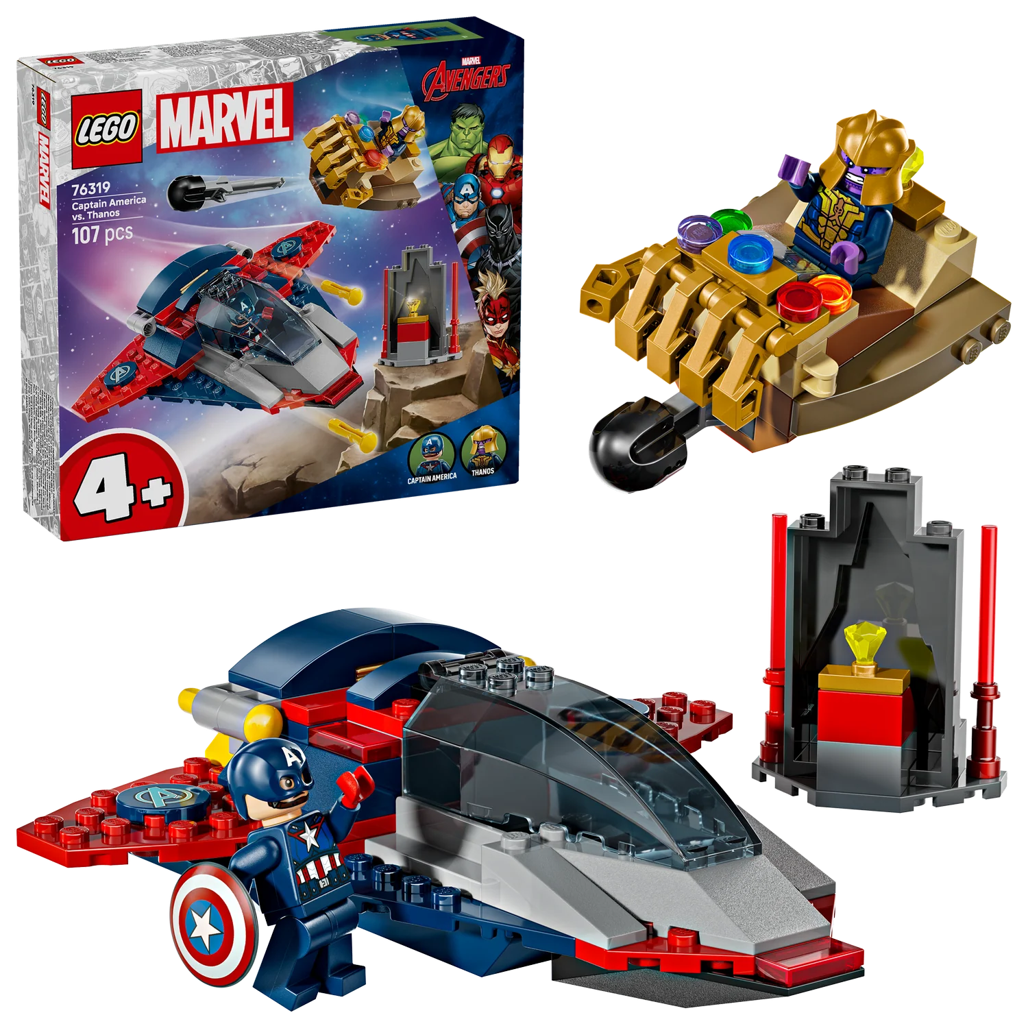 LEGO® Marvel Captain America vs. Thanos - Image 9
