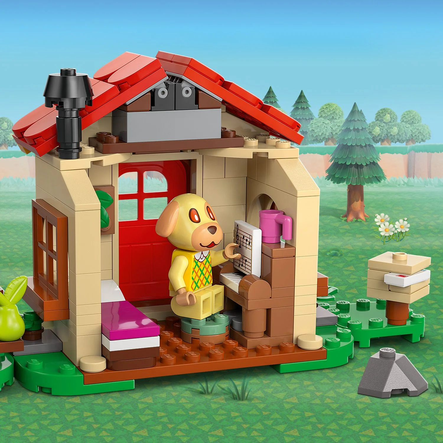 LEGO® Animal Crossing™ Goldie’s Cosy House - Image 10
