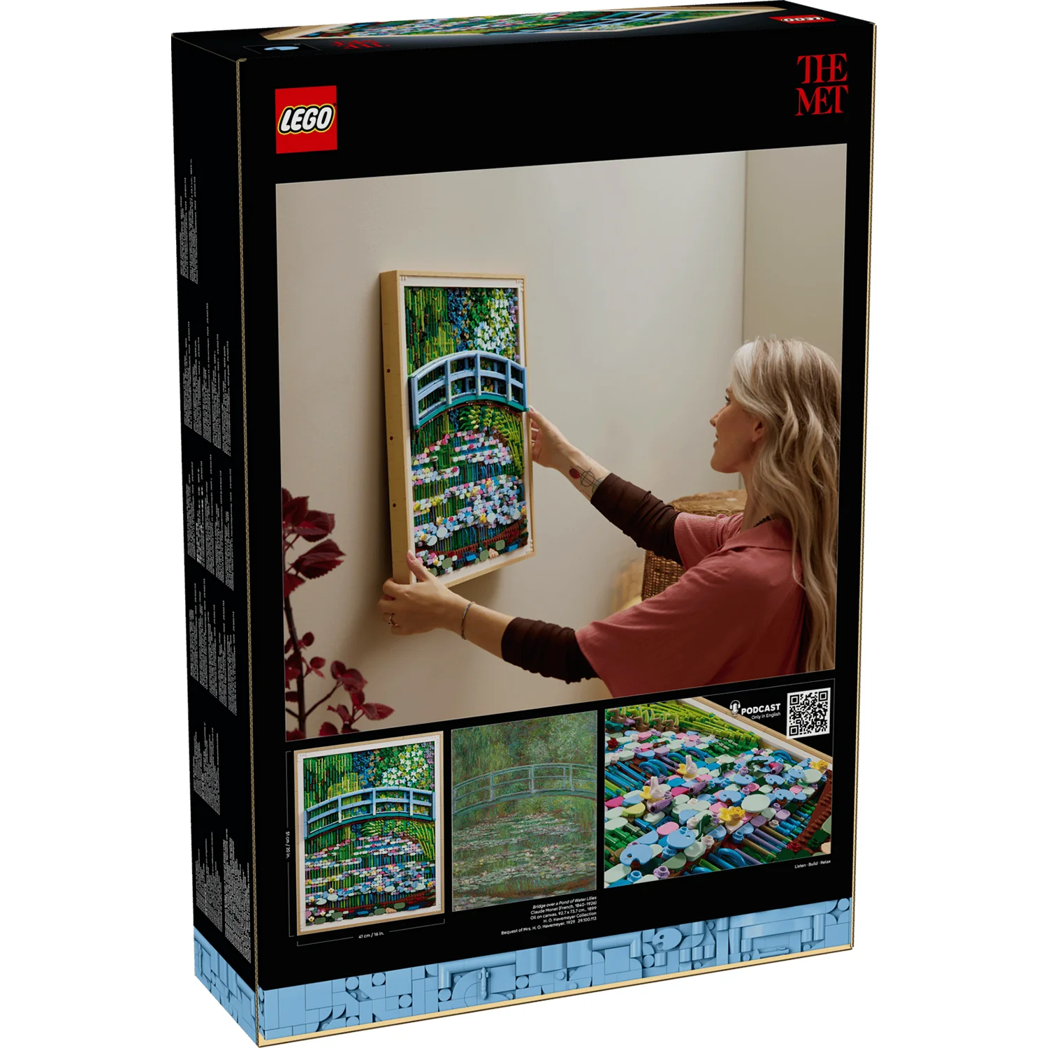 LEGO® Art Claude Monet – Bridge over a Pond of Water Lilies - Image 2