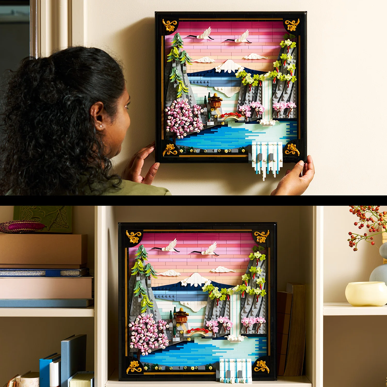 LEGO® Art Japanese Cherry Blossom Landscape - Image 10