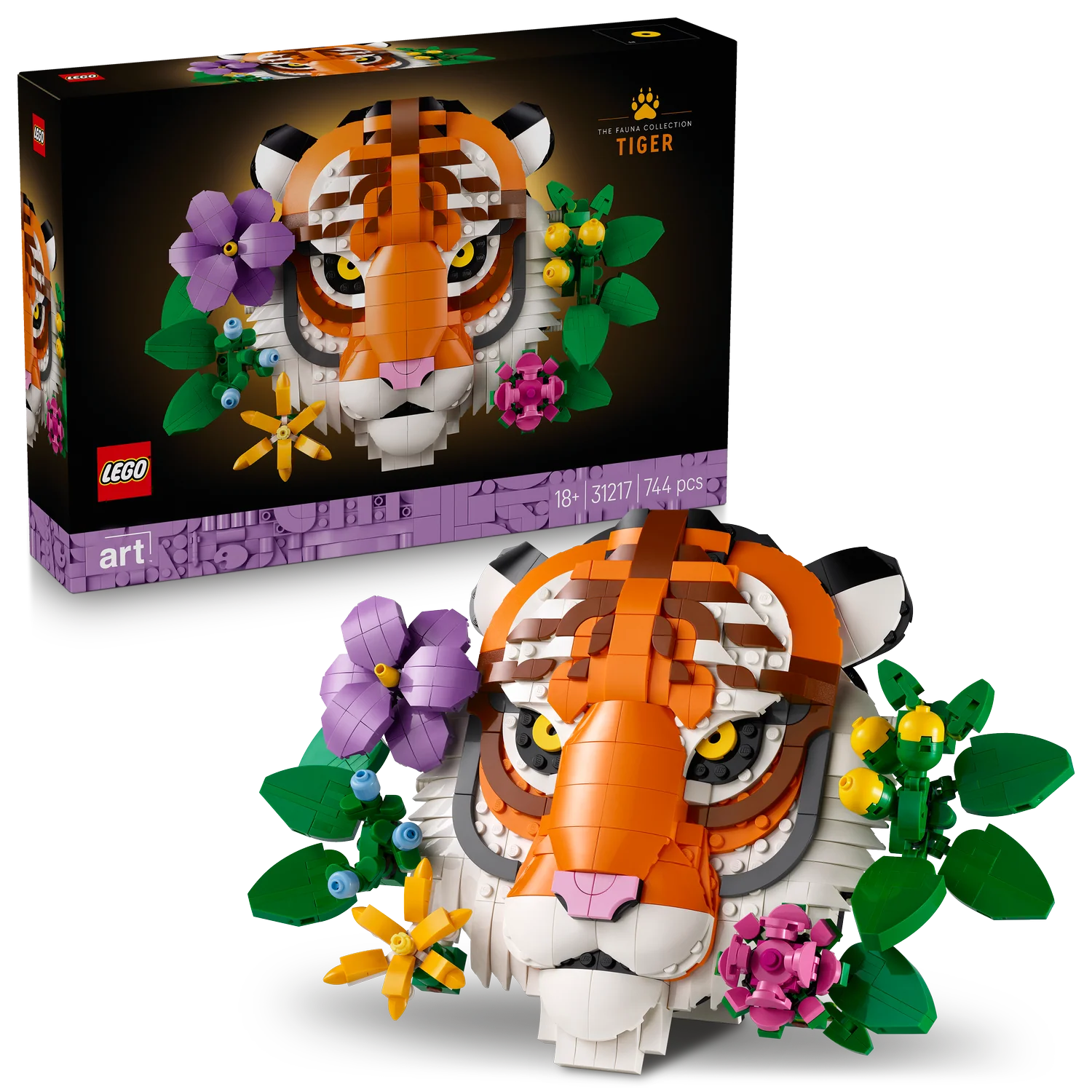 LEGO® Art: The Fauna Collection - Tiger - Image 13