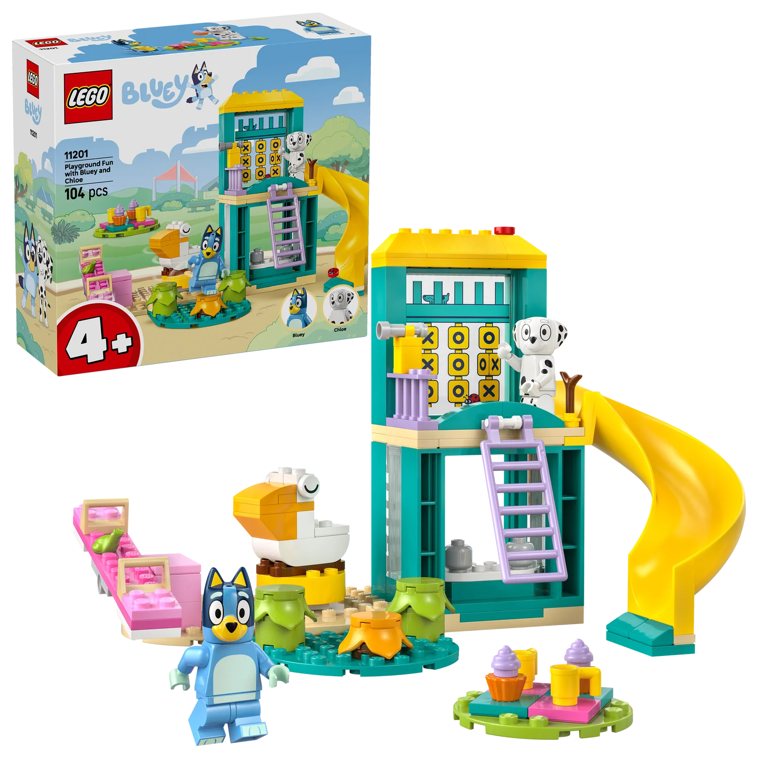 LEGO® Bluey Playground Fun with Bluey & Chloe - Image 10