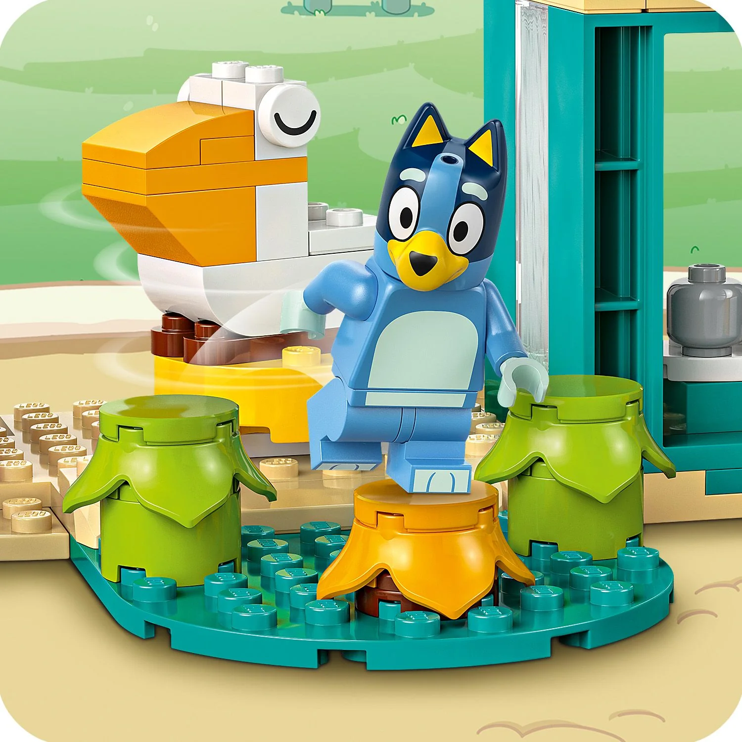 LEGO® Bluey Playground Fun with Bluey & Chloe - Image 9