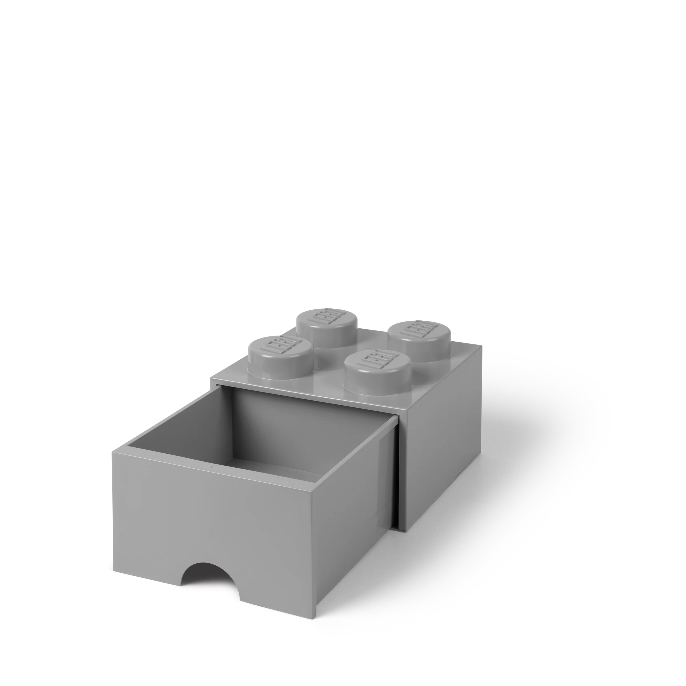 LEGO Brick Drawer 4 - Medium Stone Grey - Image 3
