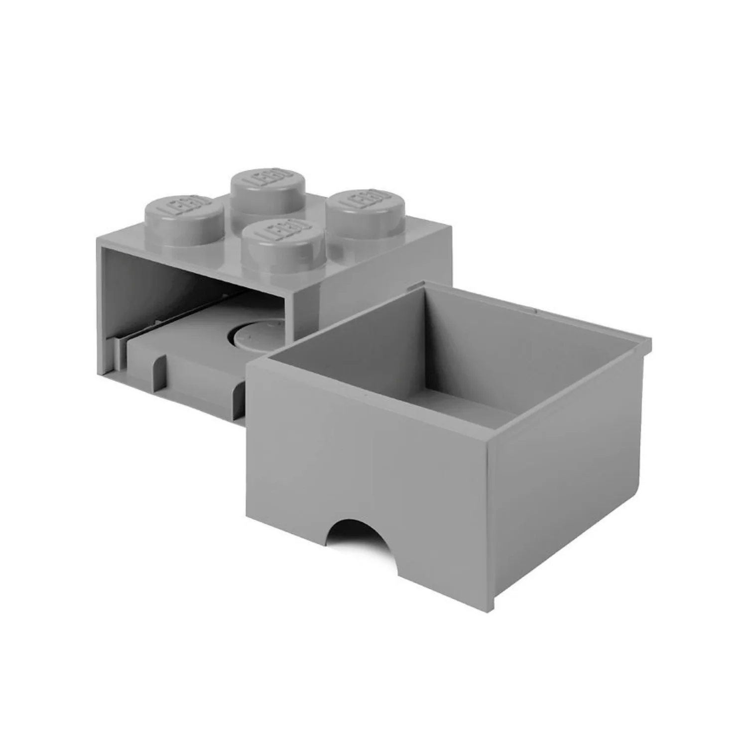 LEGO Brick Drawer 4 - Medium Stone Grey - Image 4