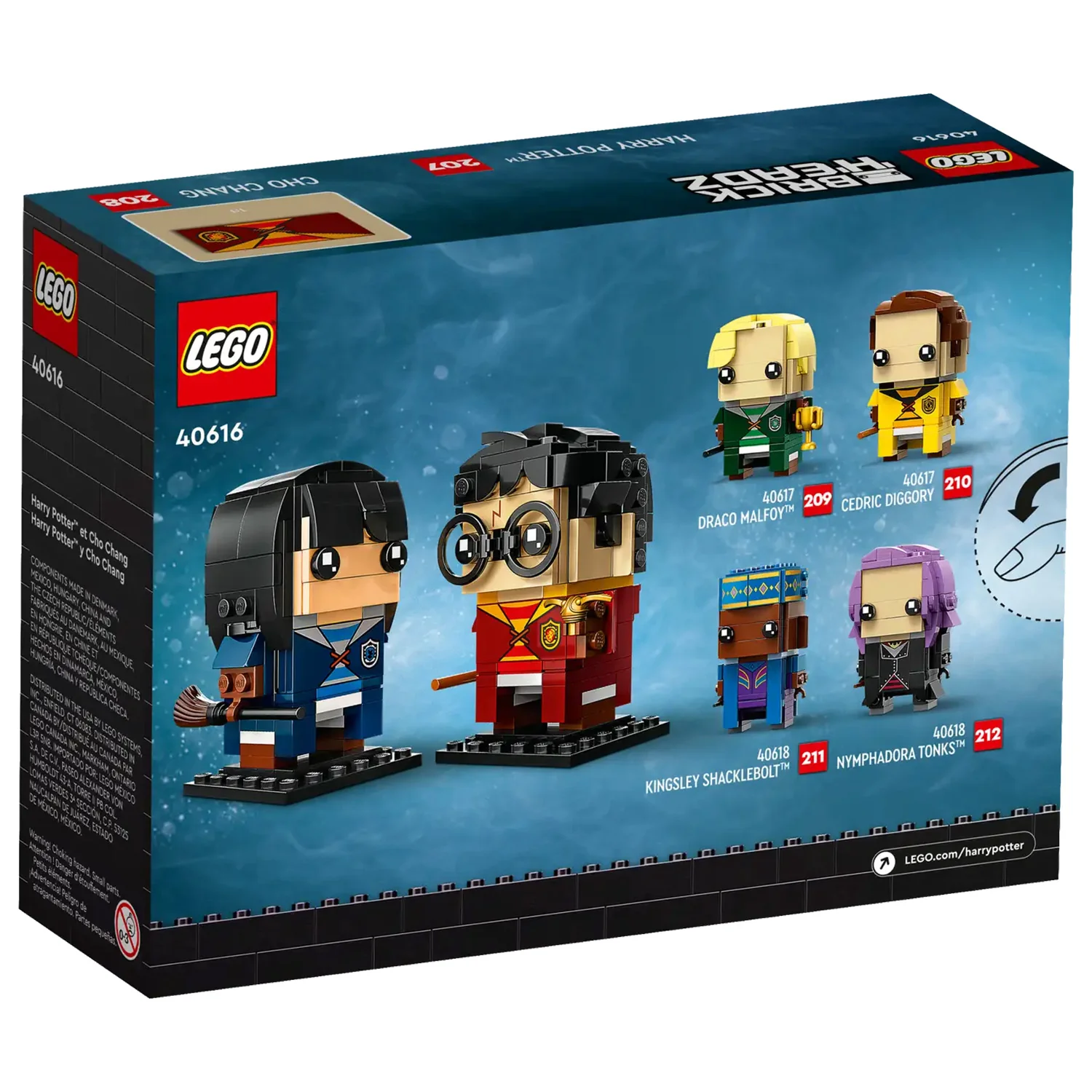 LEGO® BrickHeadz™ Harry Potter™ & Cho Chang - Image 5