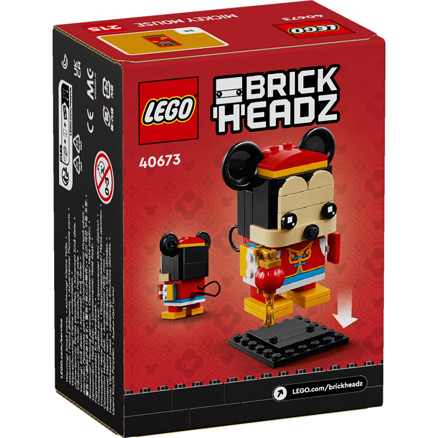 LEGO® BrickHeadz™ Spring Festival Mickey Mouse - Image 7