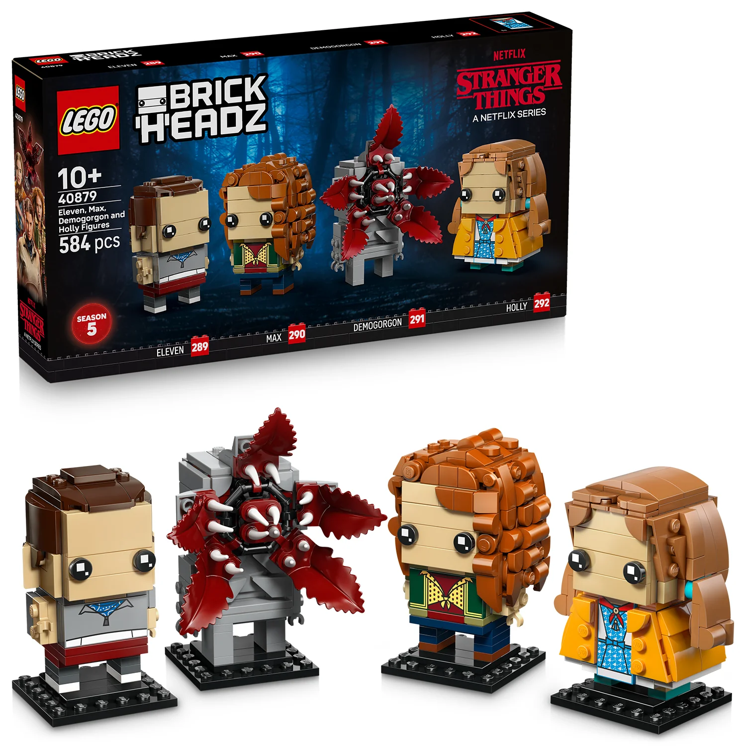 LEGO® BrickHeadz™ Stranger Things: Eleven, Max, Demogorgon and Holly Figures - Image 8