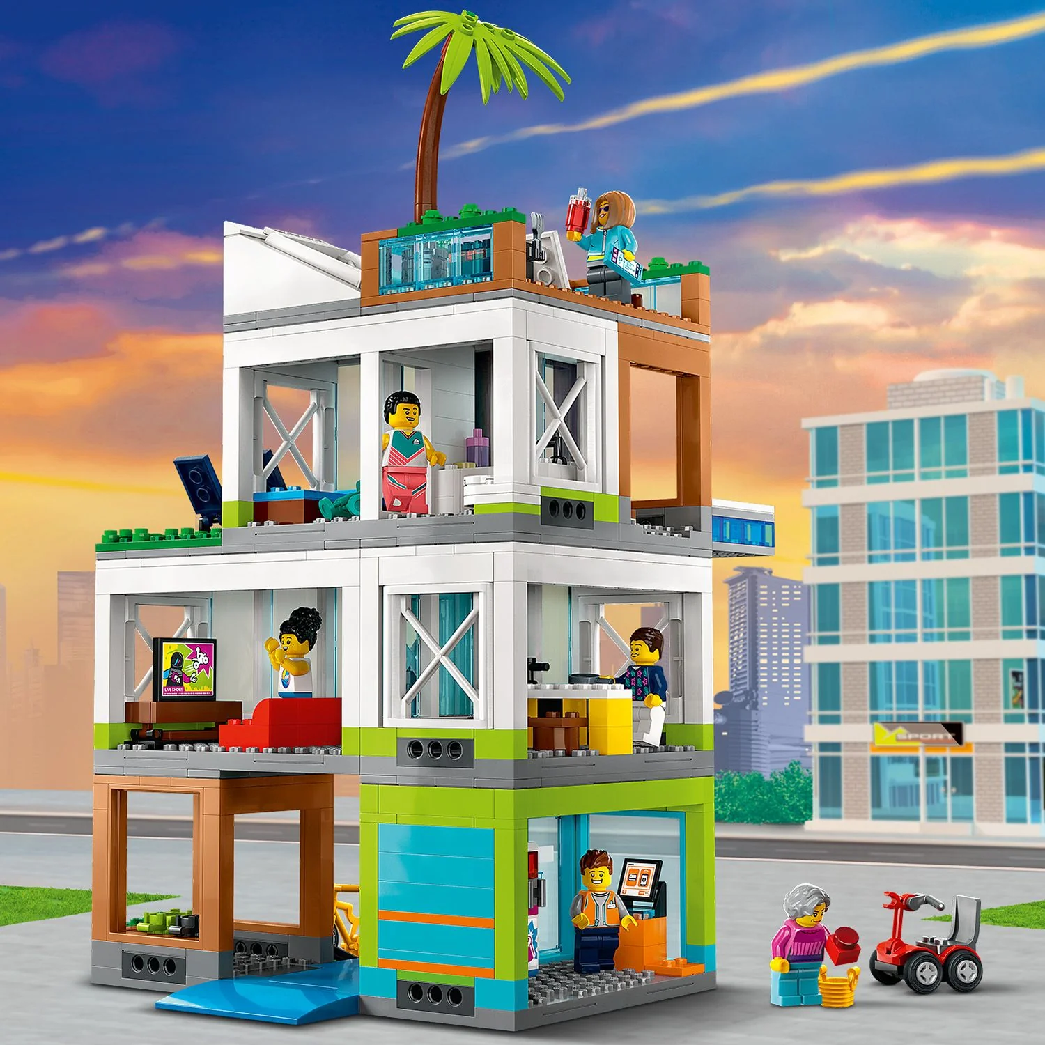 LEGO® City Apartment Building - Image 6