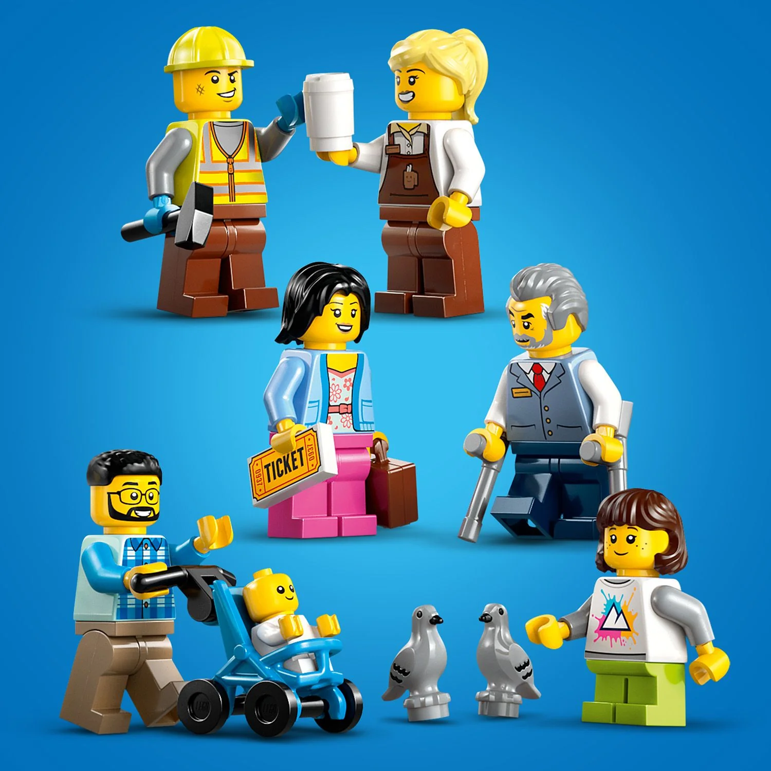 LEGO® City Central Train Station - Image 11