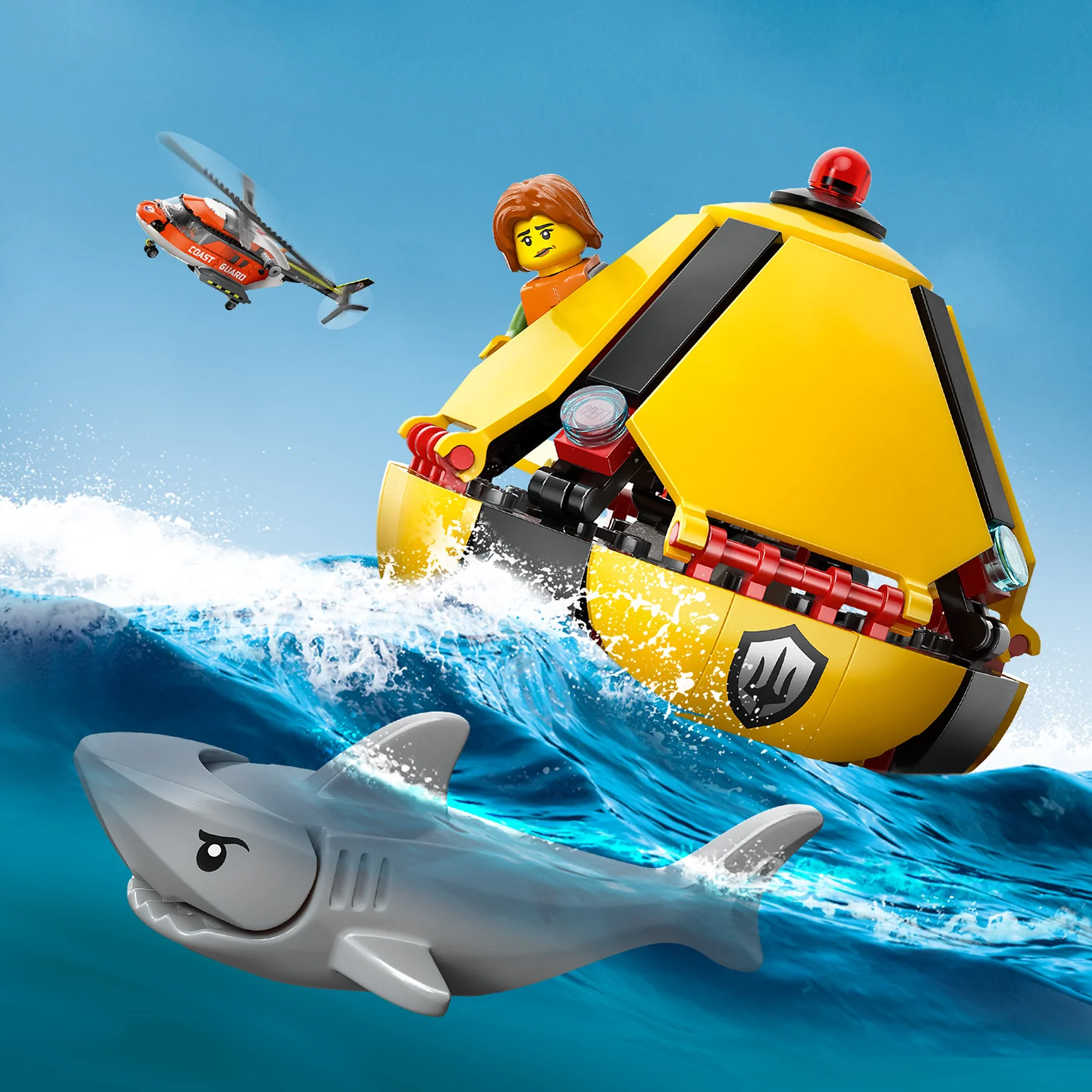 LEGO® City Coast Guard Helicopter - Image 9