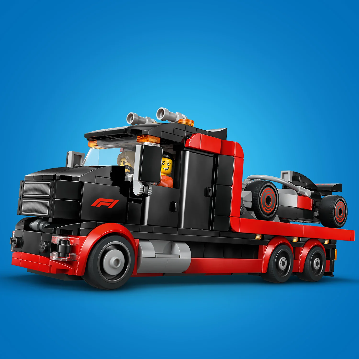LEGO® City F1® Display Truck with Audi F1® Race Car - Image 6