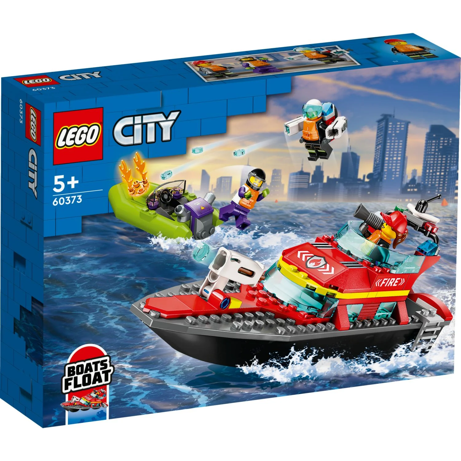 LEGO® City Fire Rescue Boat - Image 5