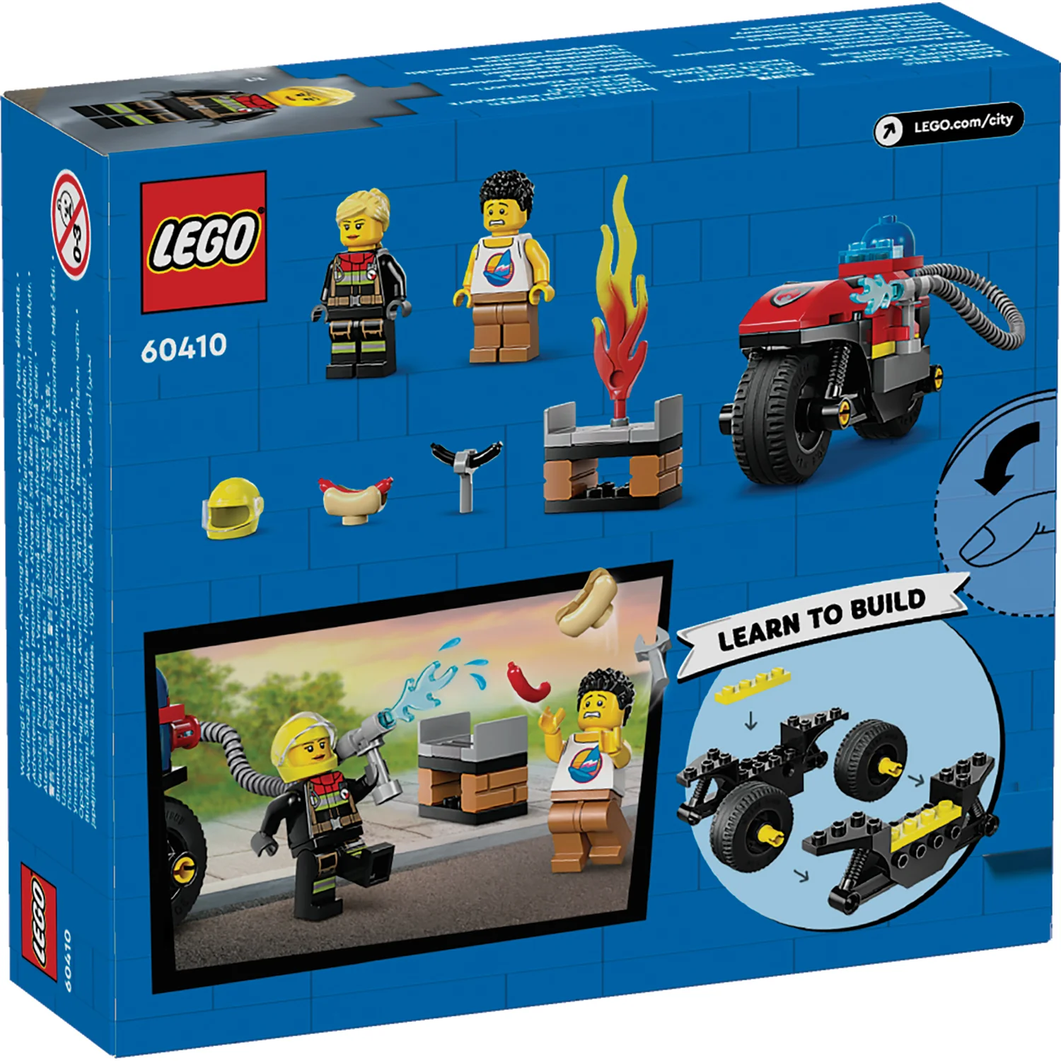 LEGO® City Fire Rescue Motorcycle - Image 10