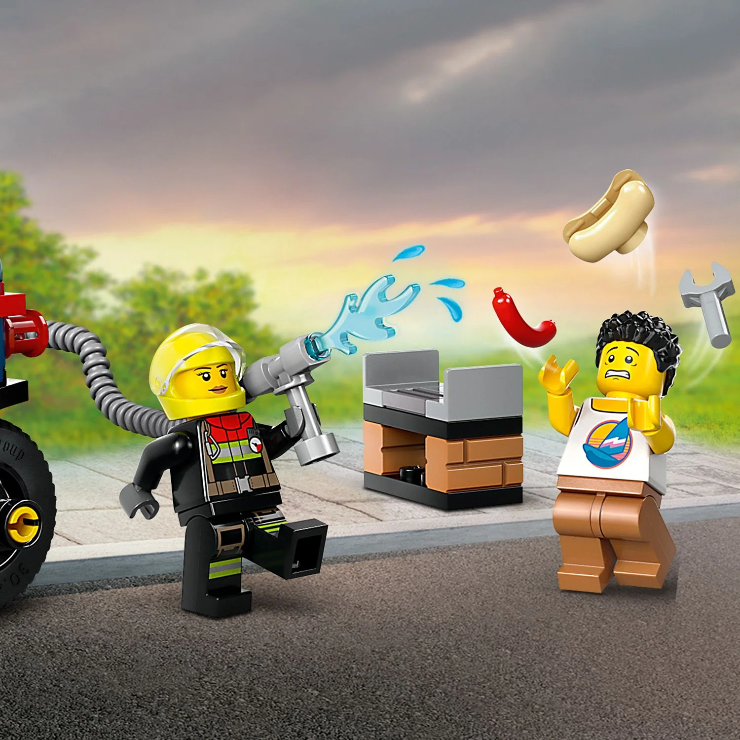 LEGO® City Fire Rescue Motorcycle - Image 7