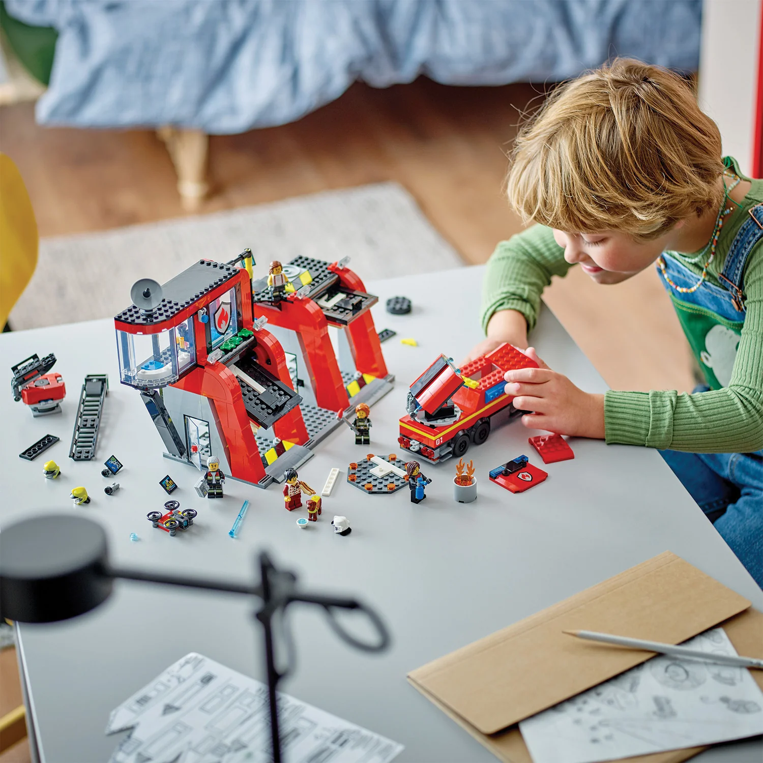LEGO® City Fire Station with Fire Truck - Image 3