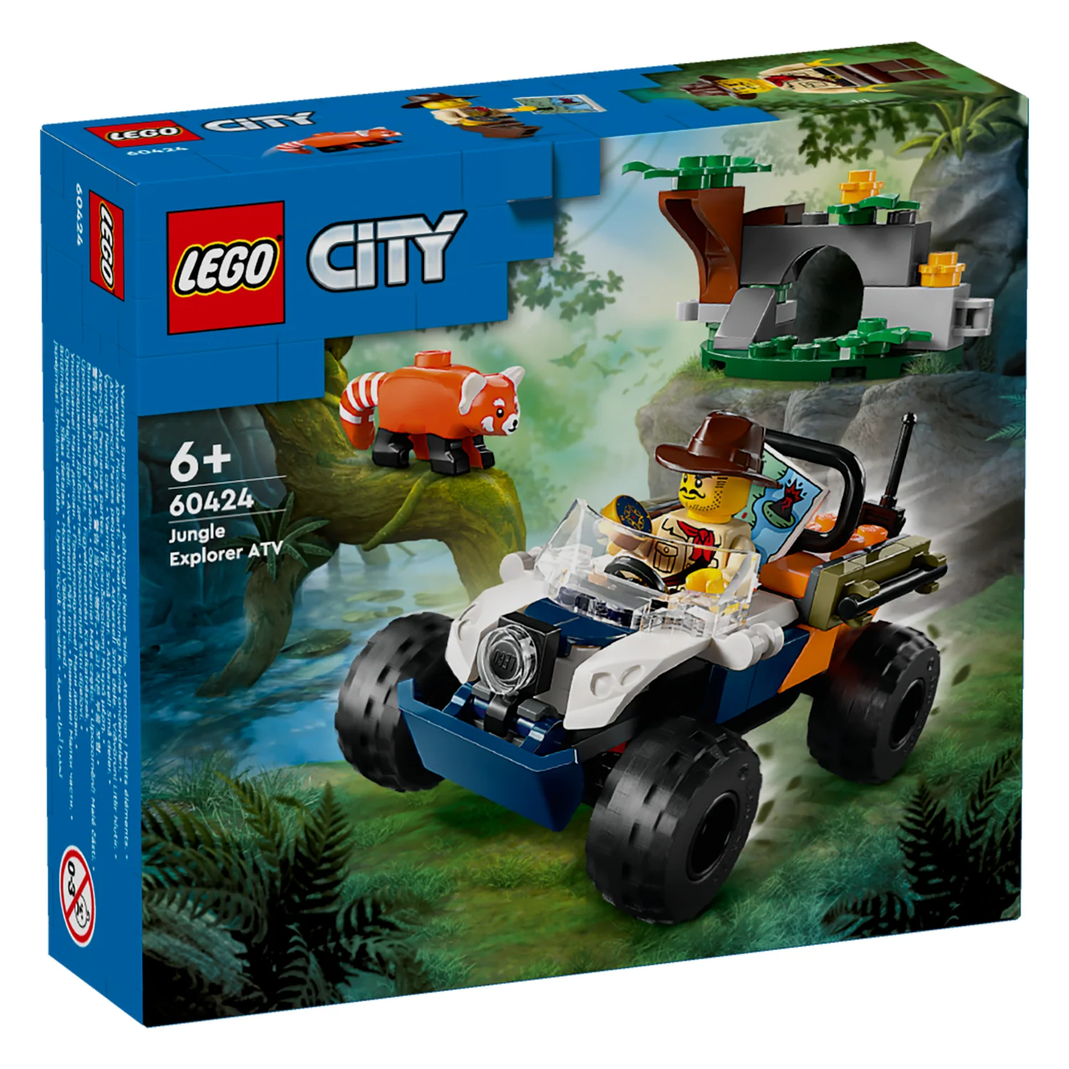 LEGOĀ® City Jungle Explorer ATV Red Panda Mission
