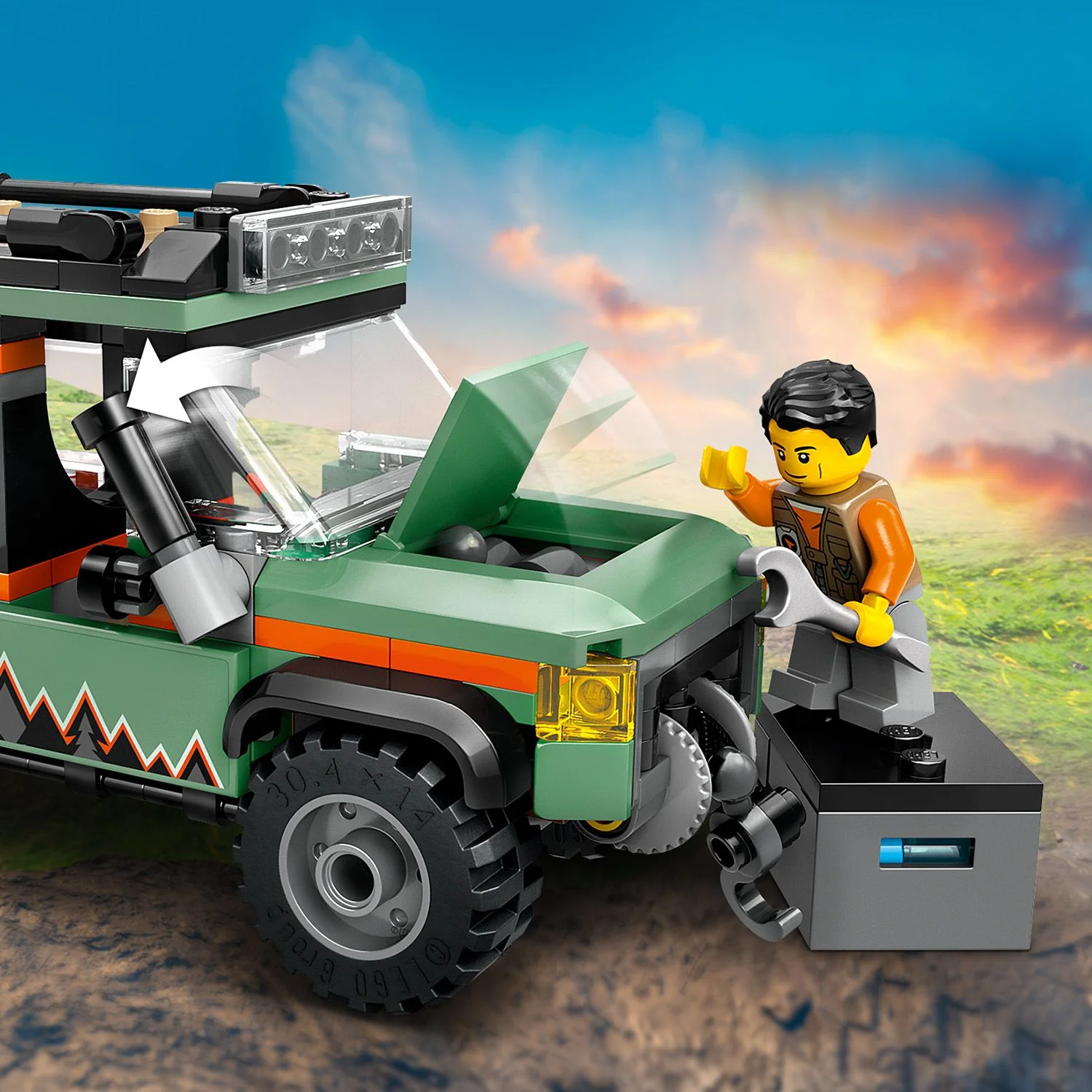 LEGO® City Off-Road 4x4 Mountain Truck - Image 6