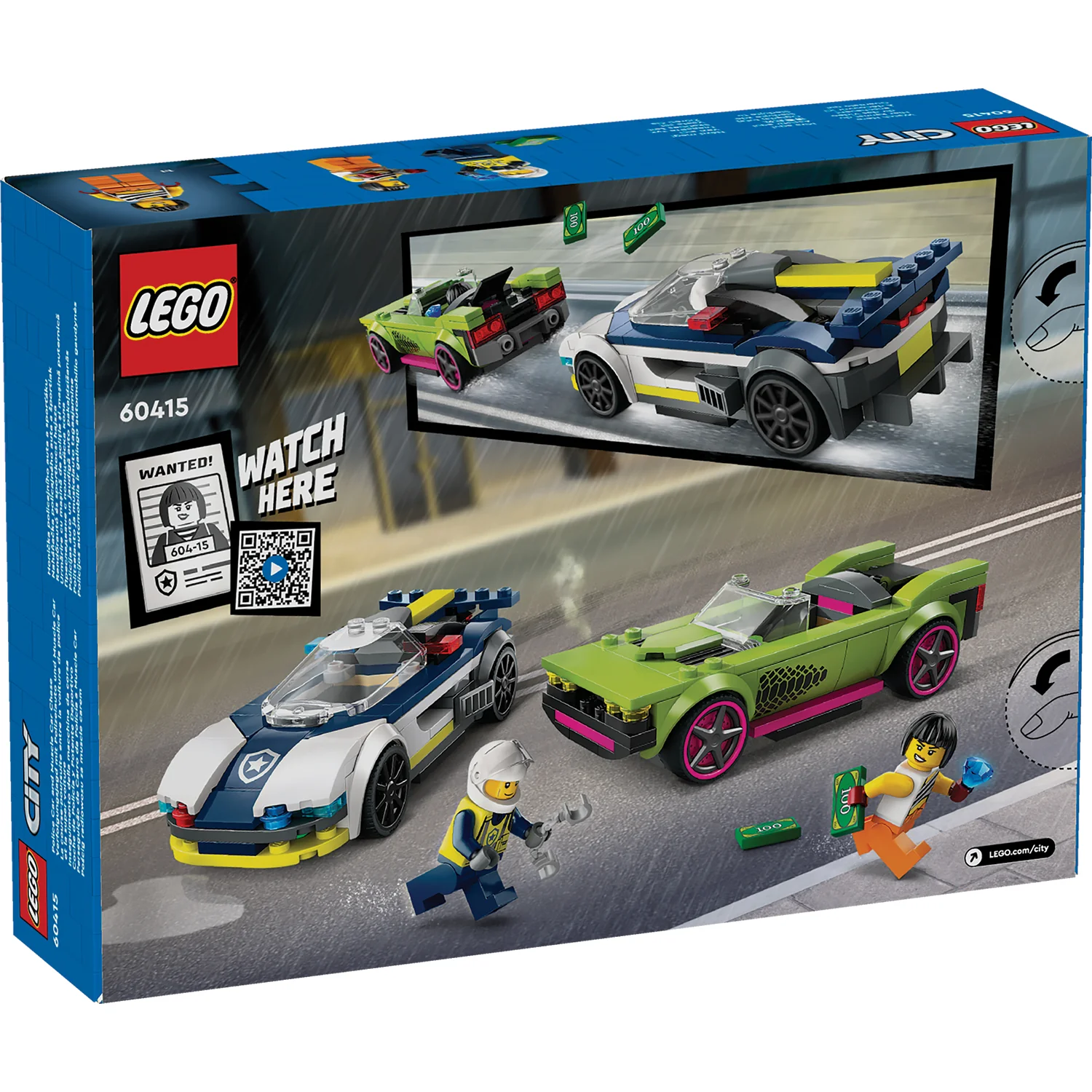 LEGO® City Police Car and Muscle Car Chase - Image 10