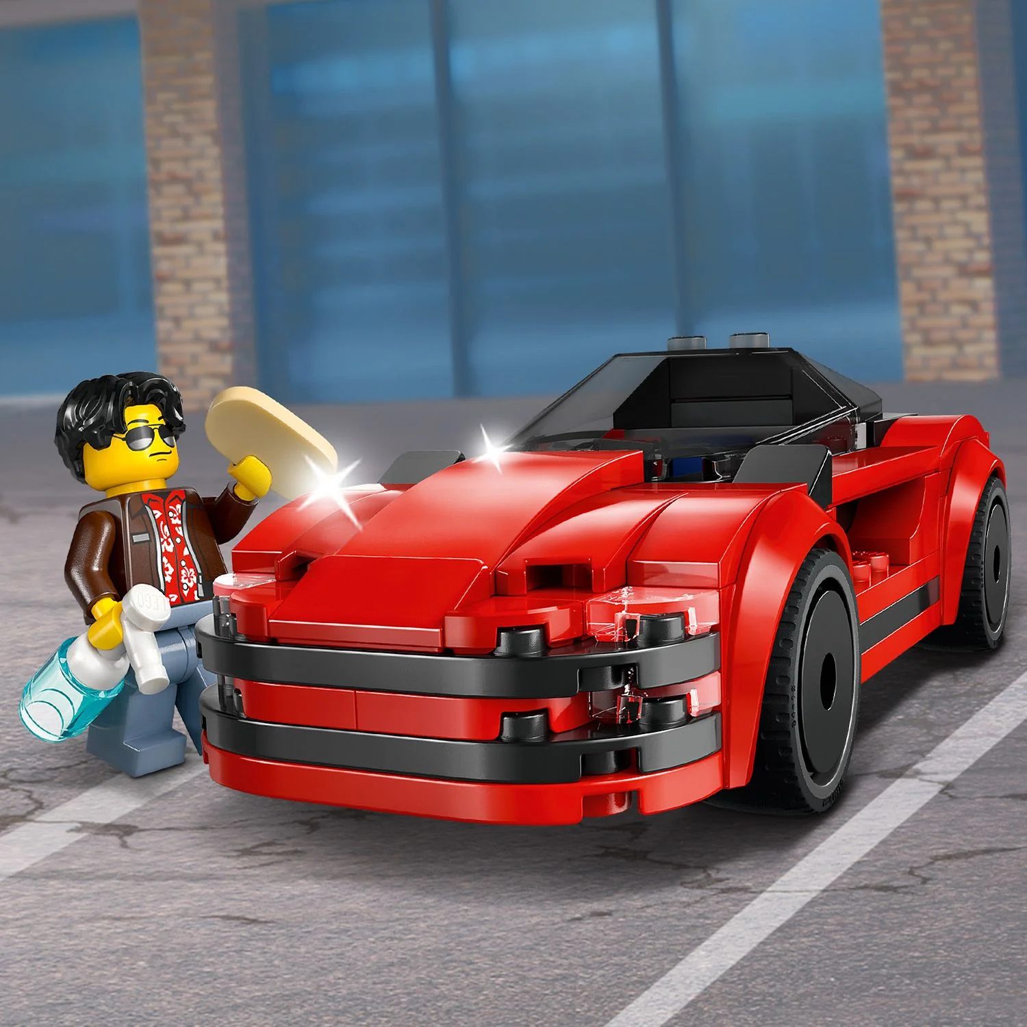 LEGO® City Red Sports Car - Image 8