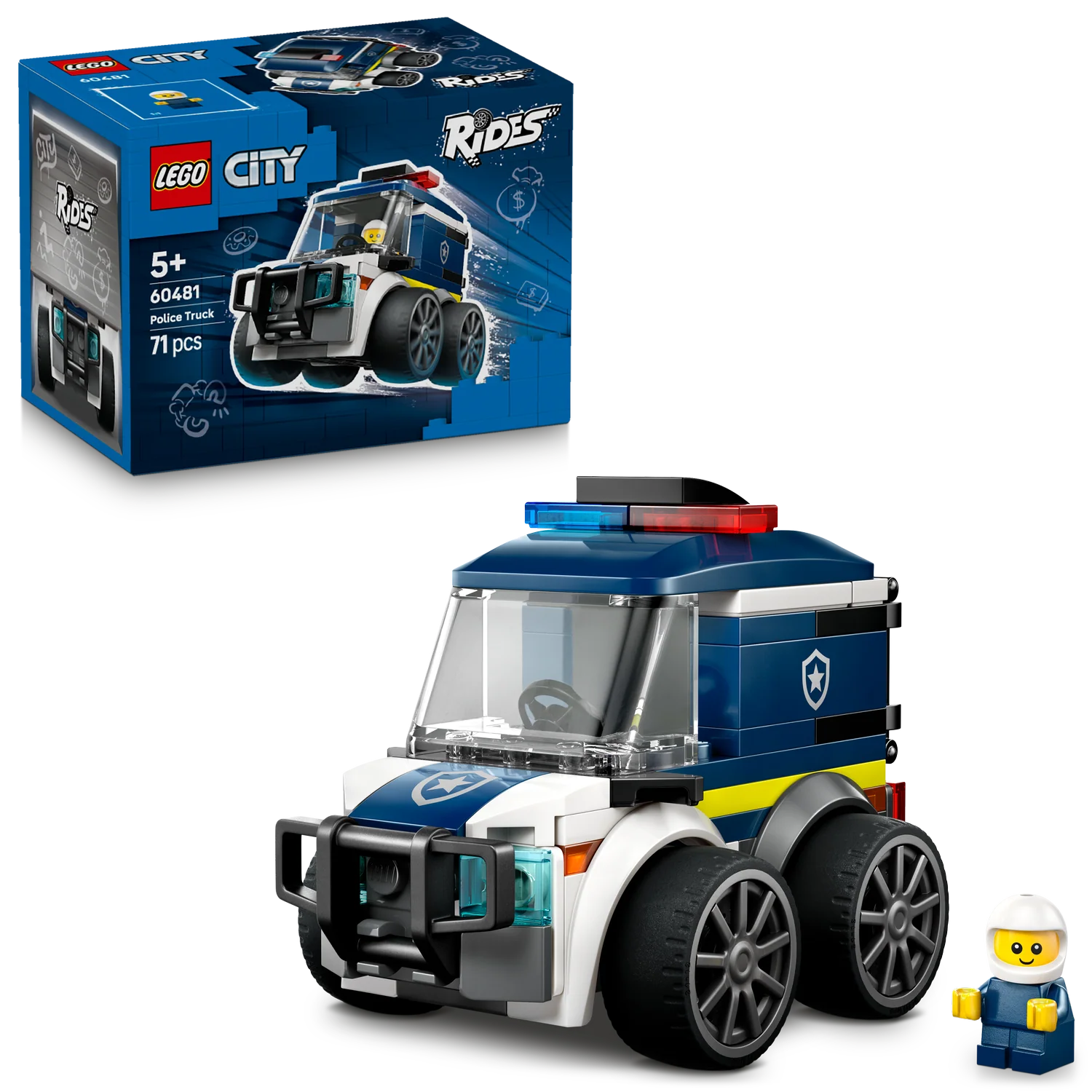 LEGO® City Rides – Police Truck - Image 7