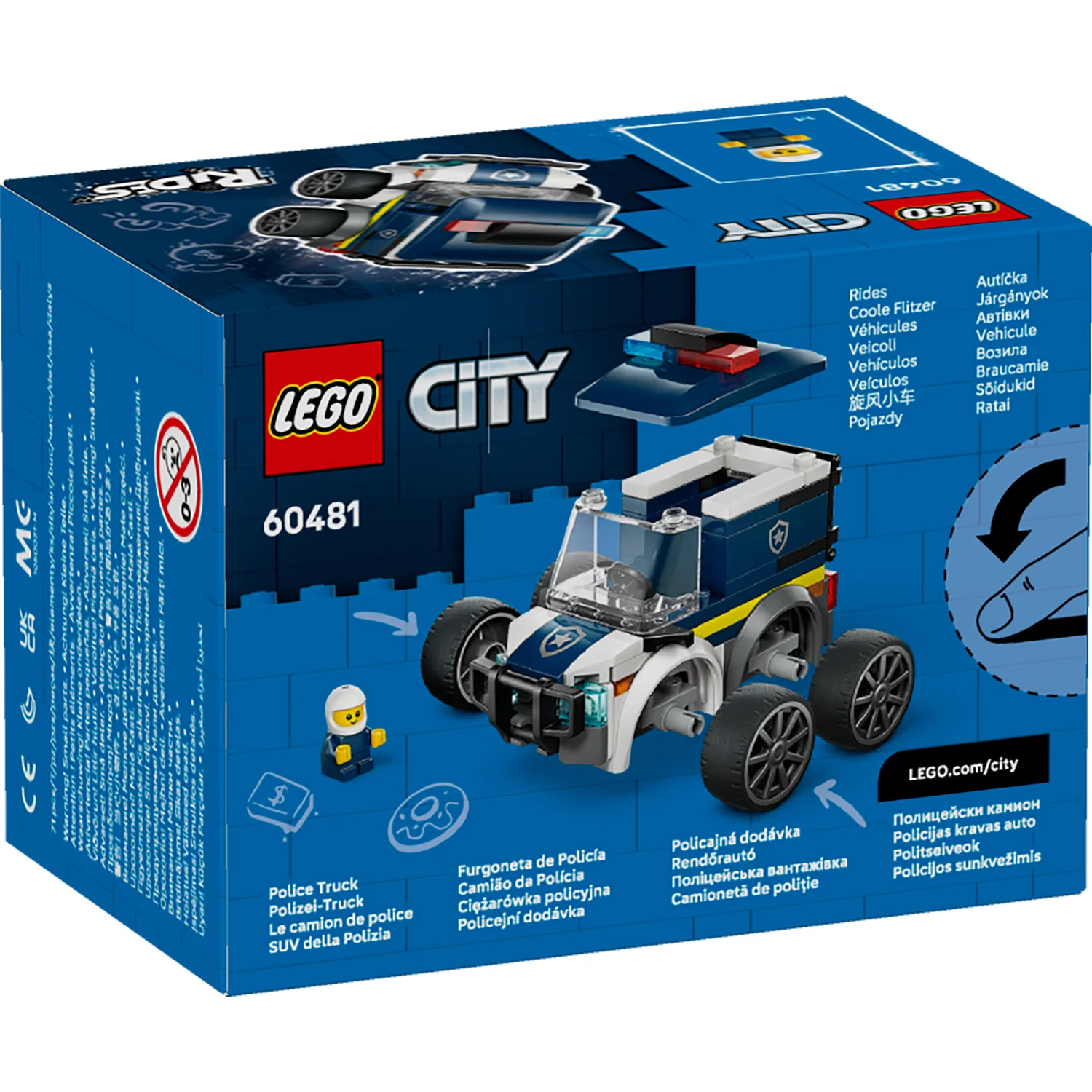 LEGO® City Rides – Police Truck - Image 8