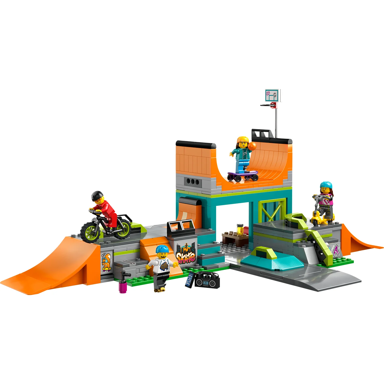 LEGO® City Street Skate Park - Image 2