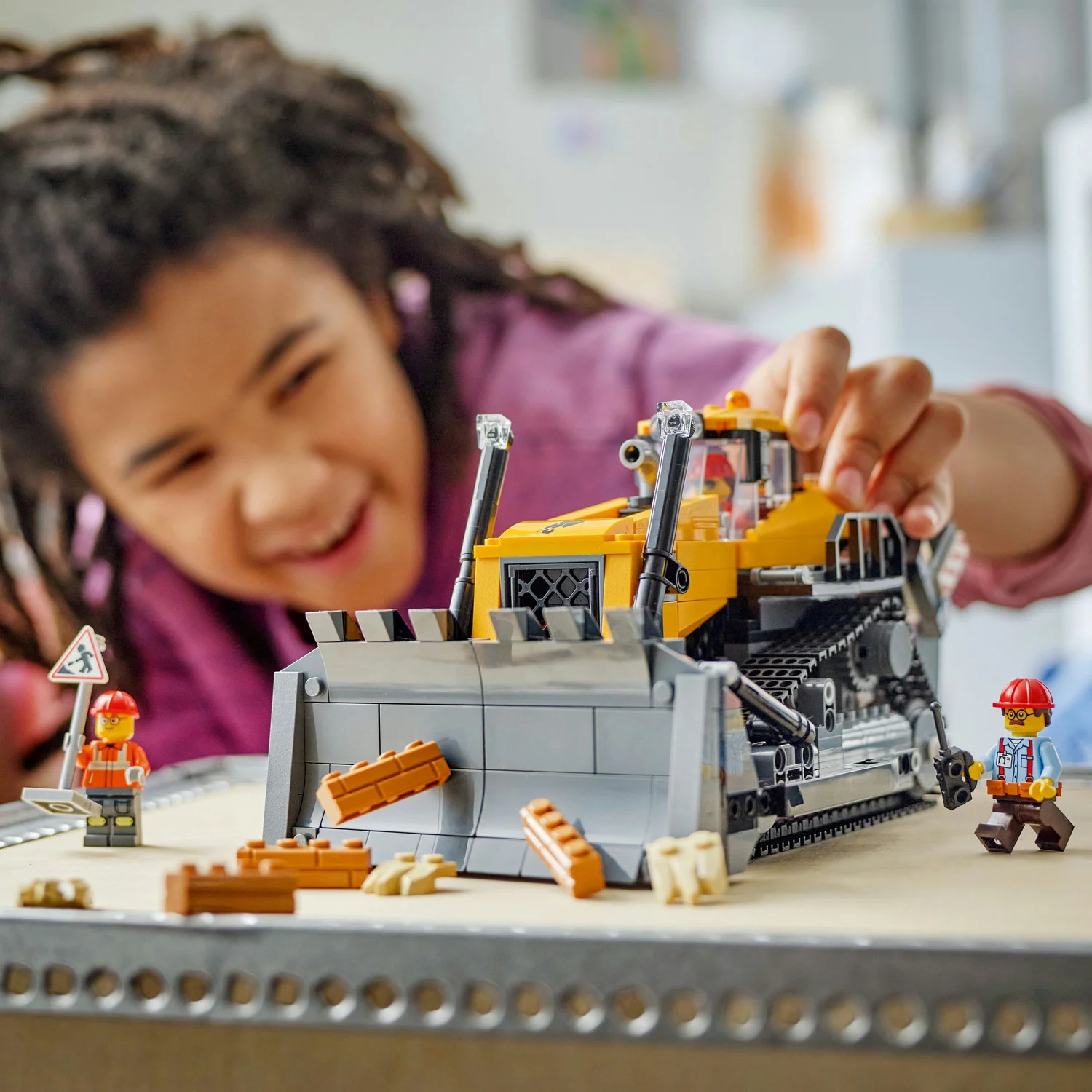 LEGO® City Yellow Bulldozer - Image 3