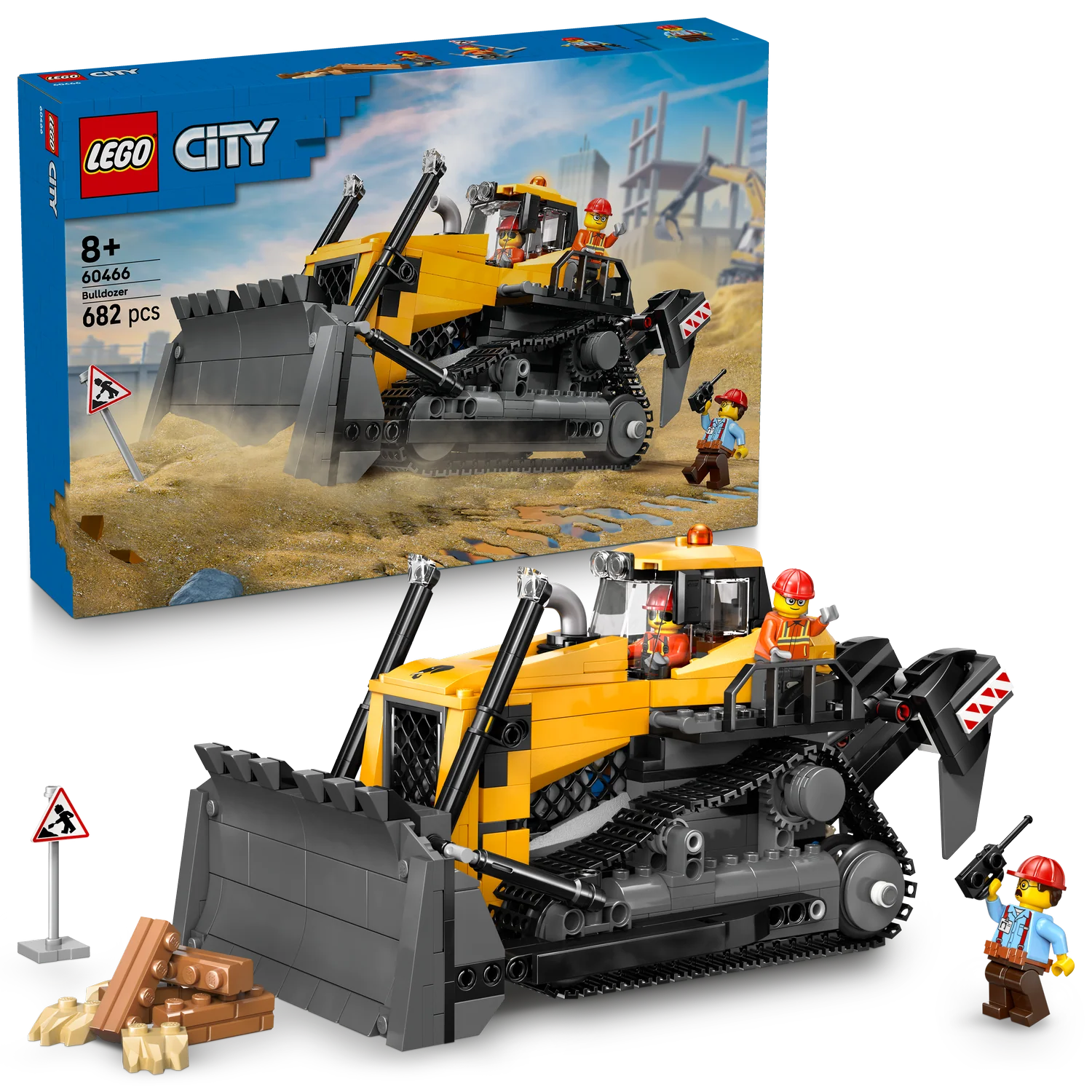LEGO® City Yellow Bulldozer - Image 9