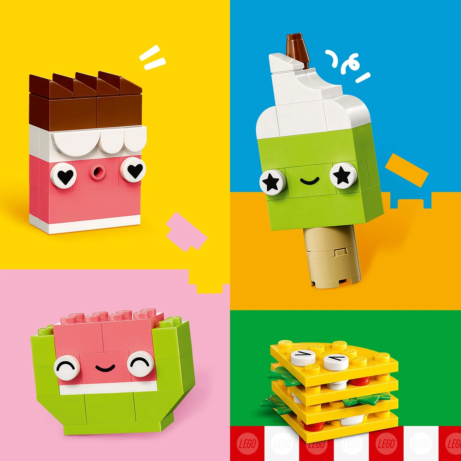 LEGO® Classic Creative Food Friends - Image 7