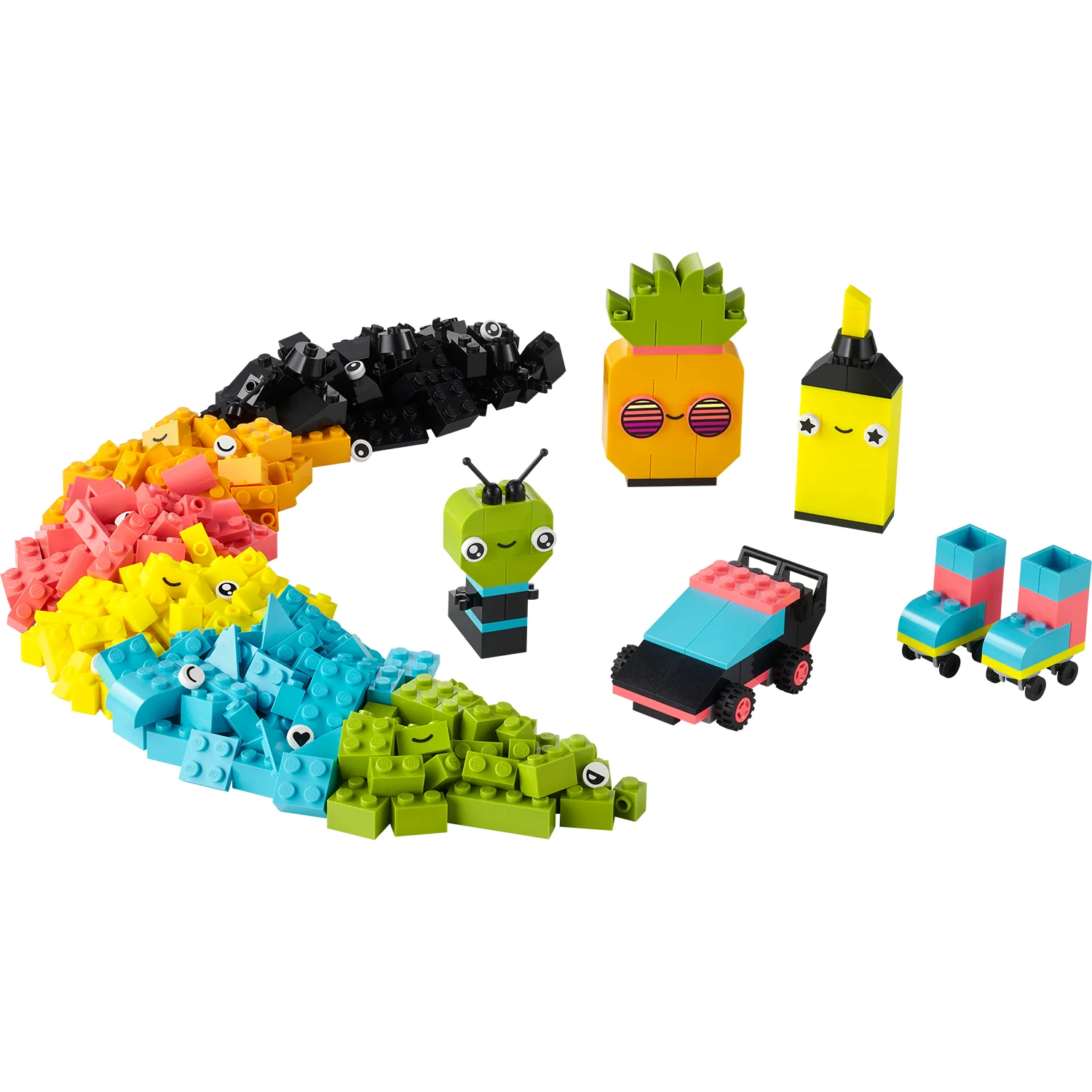 LEGO® Classic Creative Neon Fun - Image 2