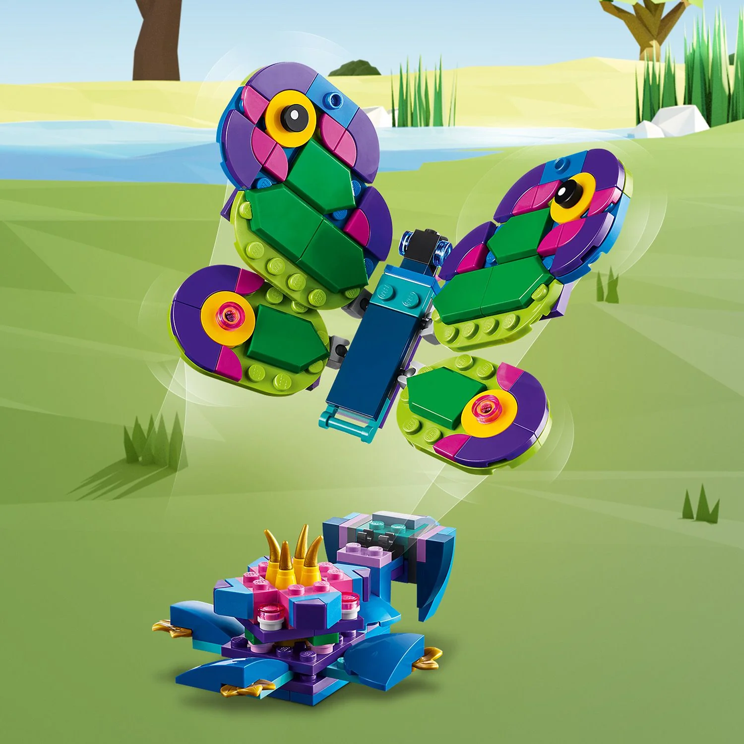 LEGO® Creator 3-in-1 Exotic Peacock - Image 8