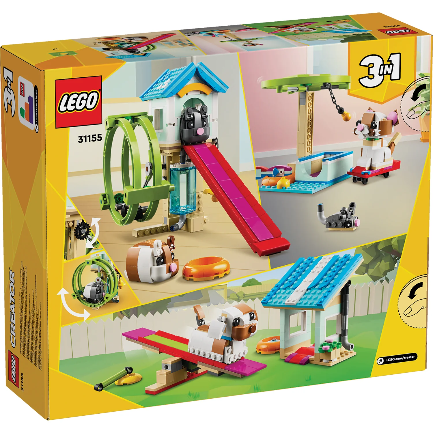 LEGO® Creator 3-in-1 Hamster Wheel - Image 10