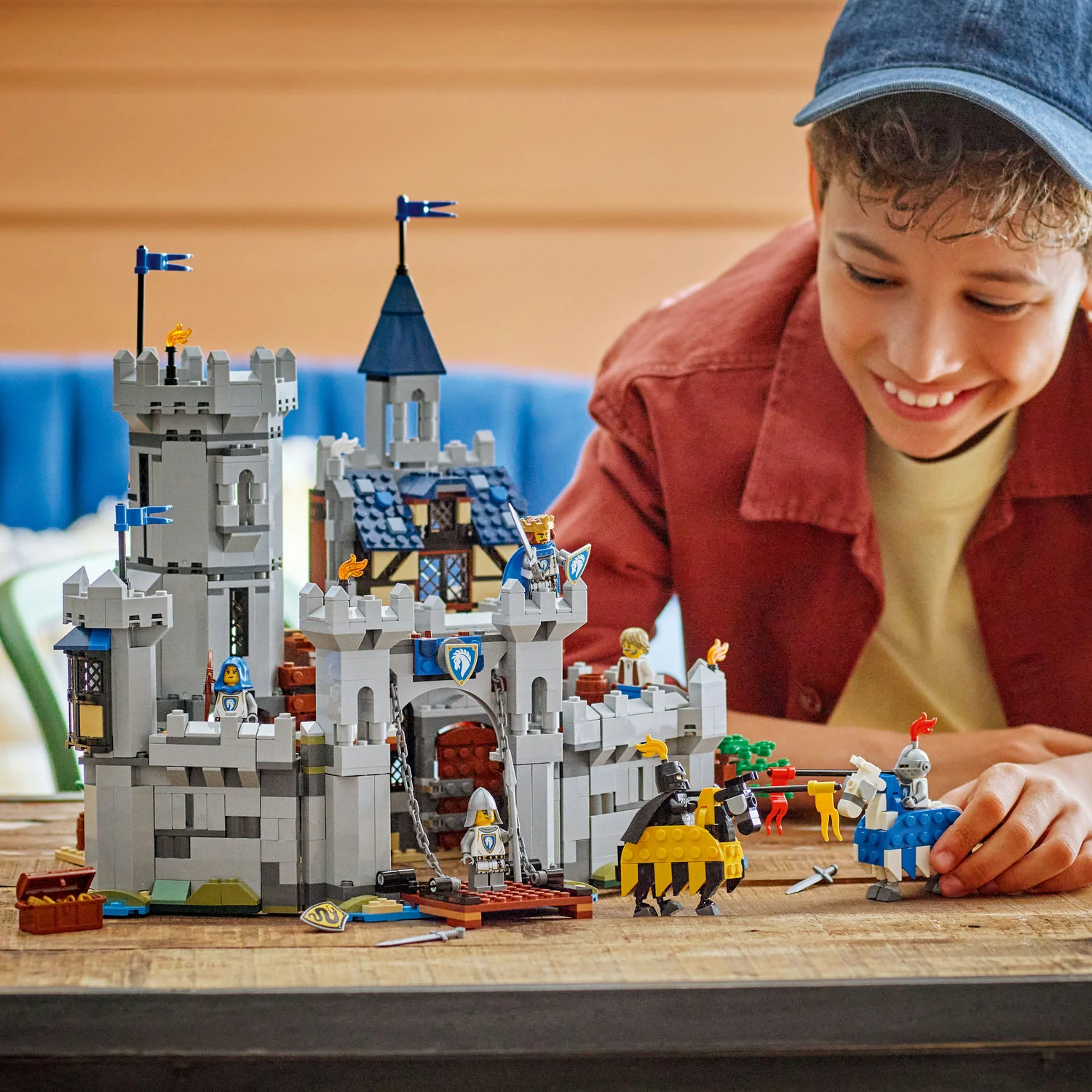 LEGO® Creator 3-in-1 Medieval Horse Knight Castle - Image 4