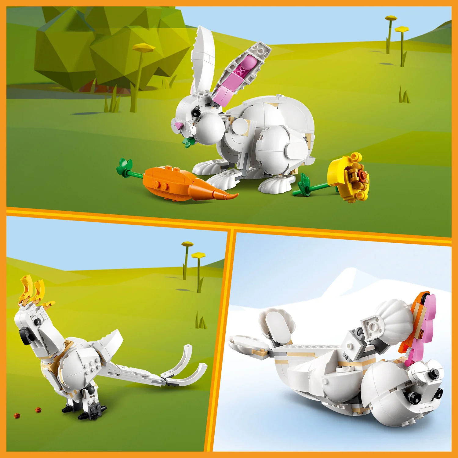 LEGO® Creator 3-in-1 White Rabbit - Image 13
