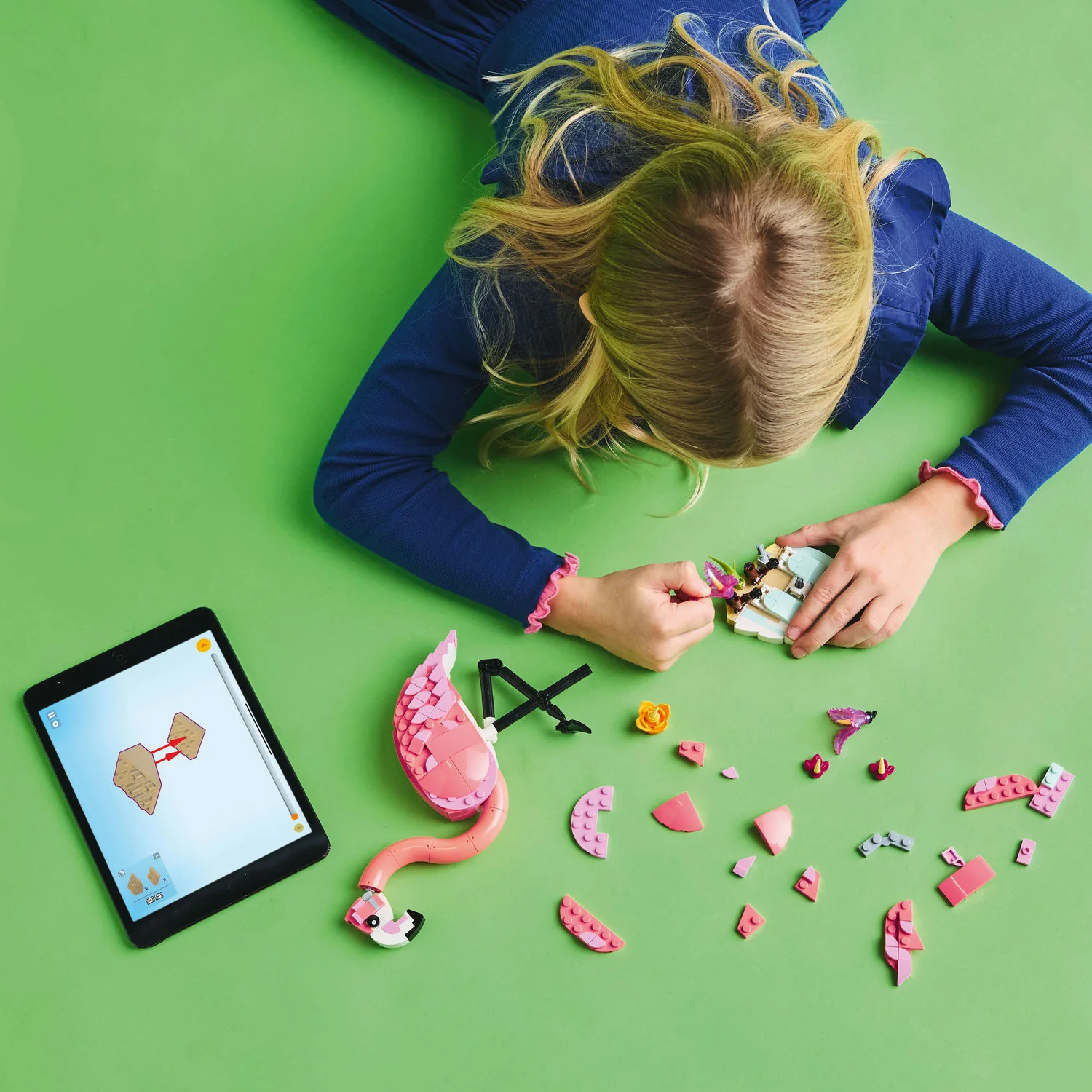 LEGO® Creator 3-in-1 Wild Animals: Pink Flamingo - Image 4