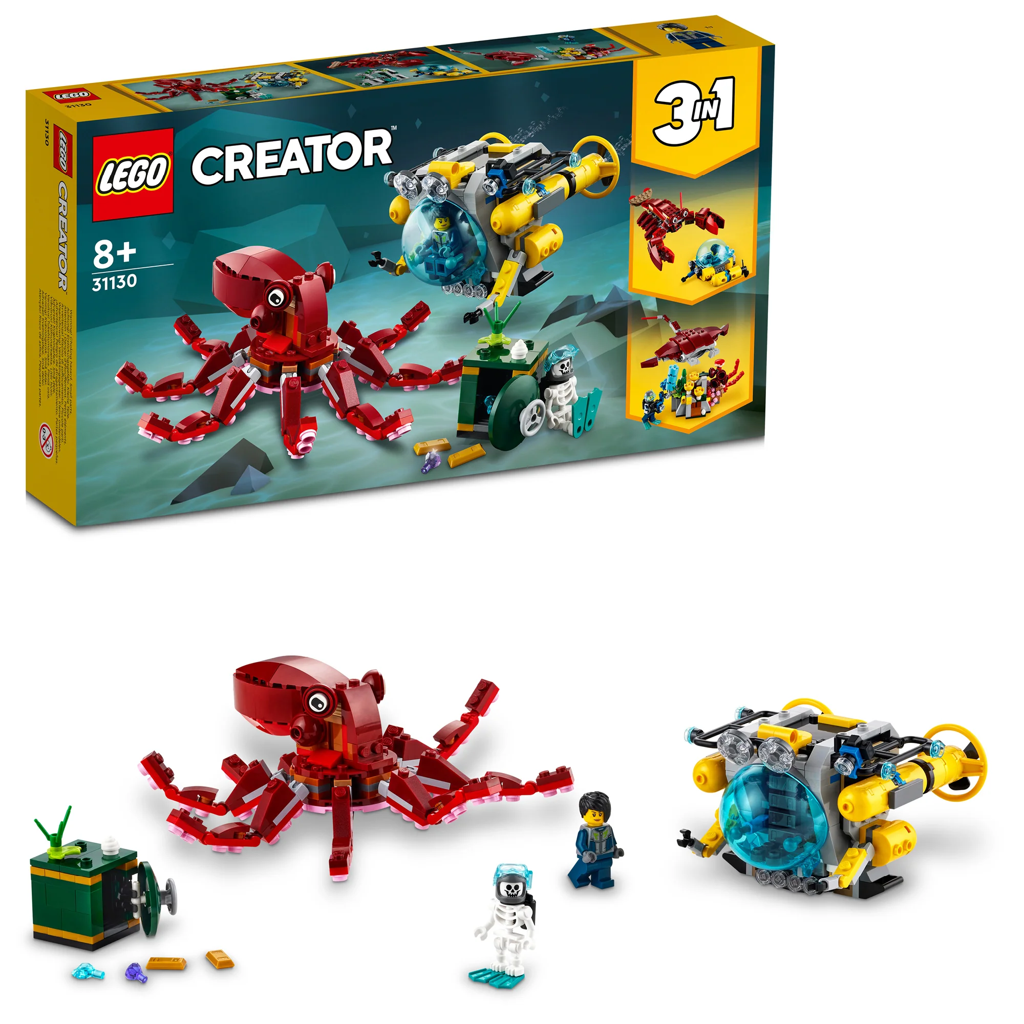 LEGO® Creator 3-in-1 Sunken Treasure Mission - Image 16