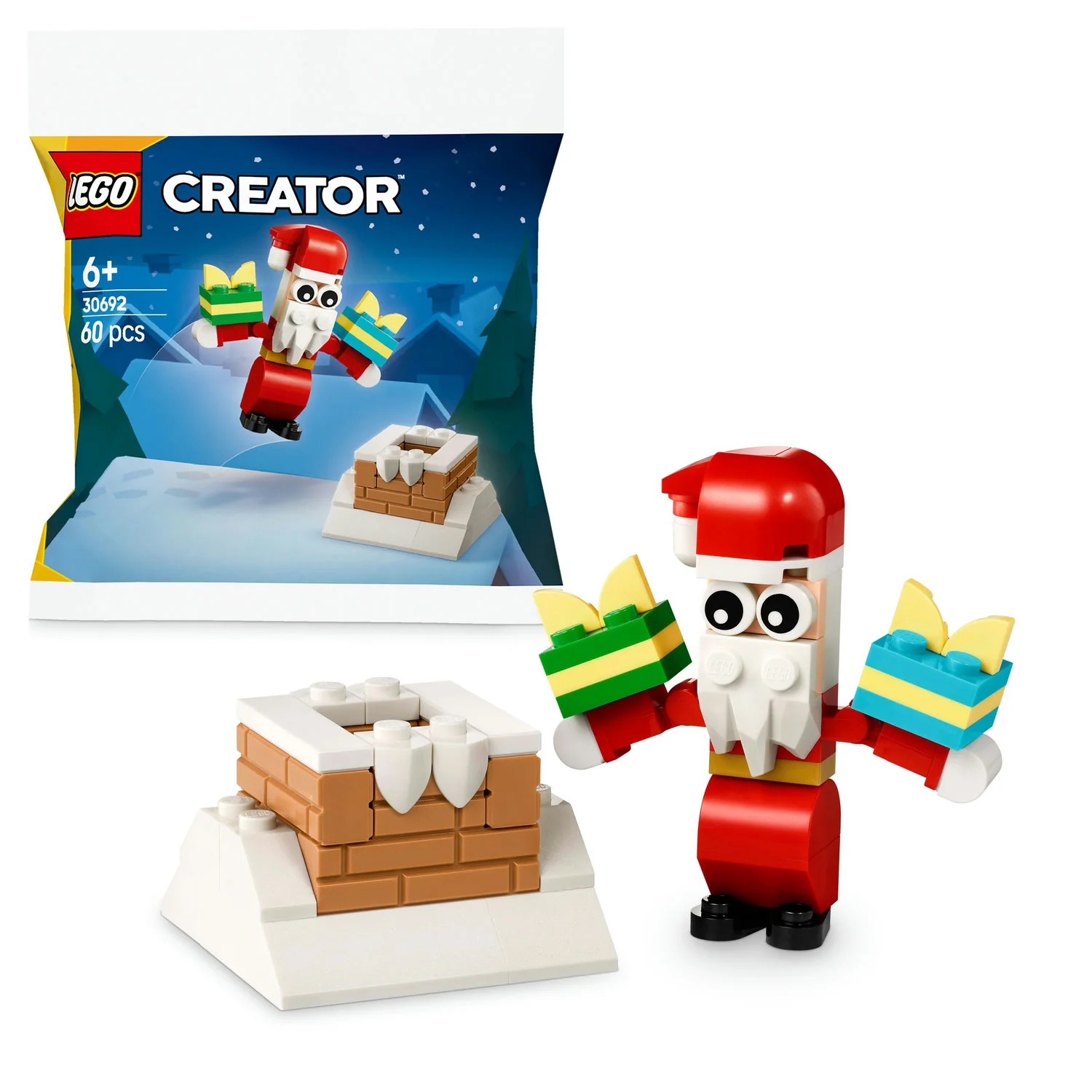 LEGO® Creator Christmas Chimney Fun with Santa - Image 3
