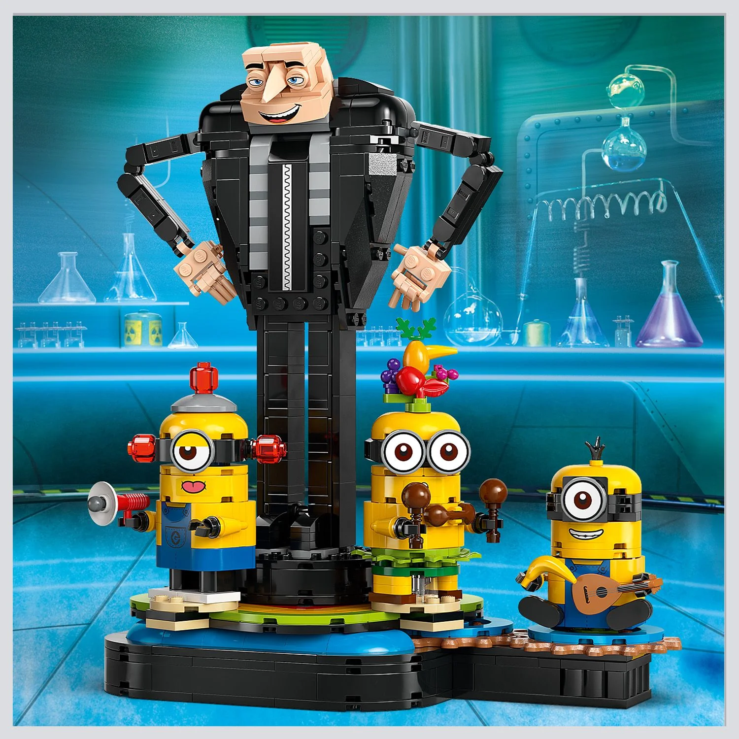 LEGO® Despicable Me 4 Brick-Built Gru and Minions - Image 6